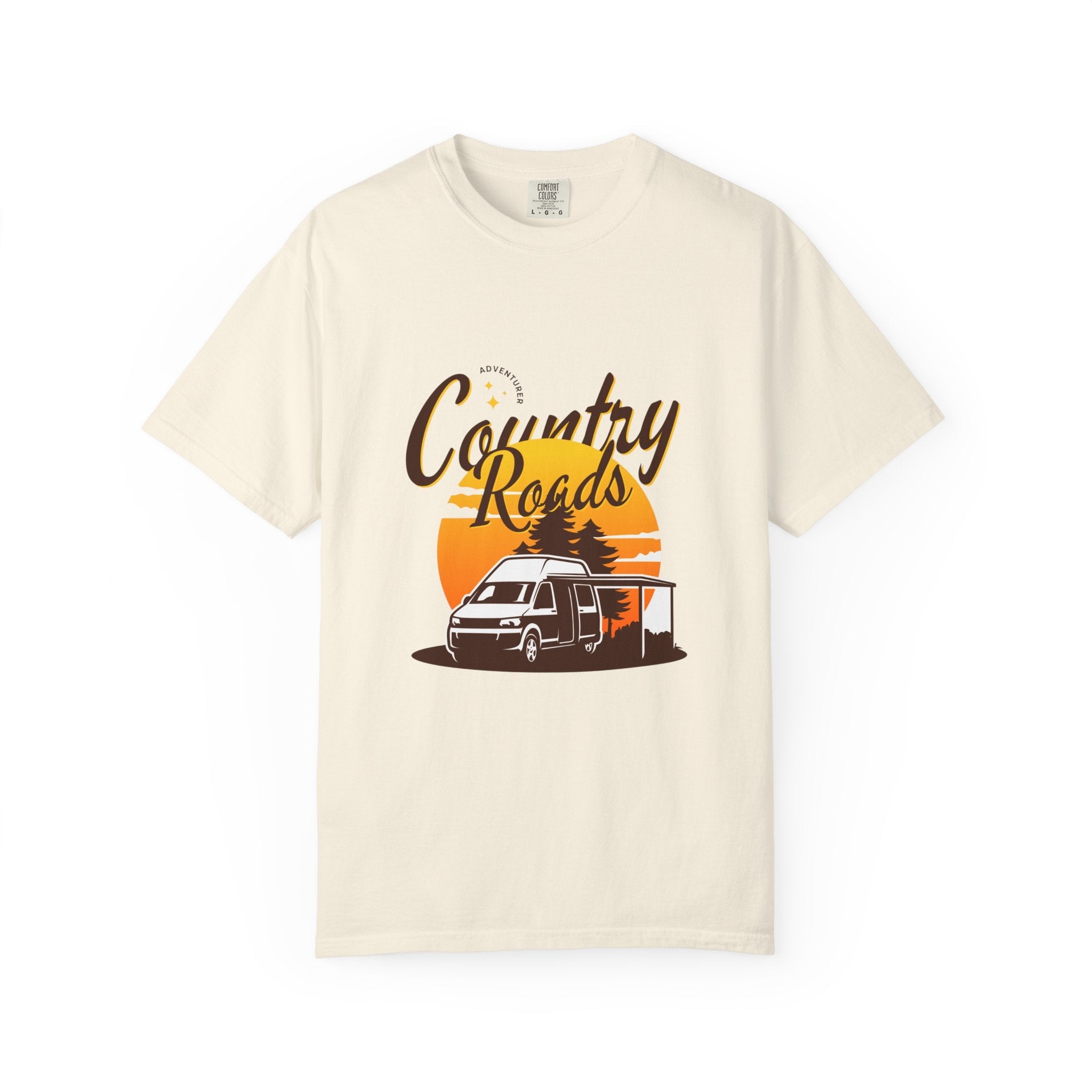 Country Roads Vintage Camper Tee