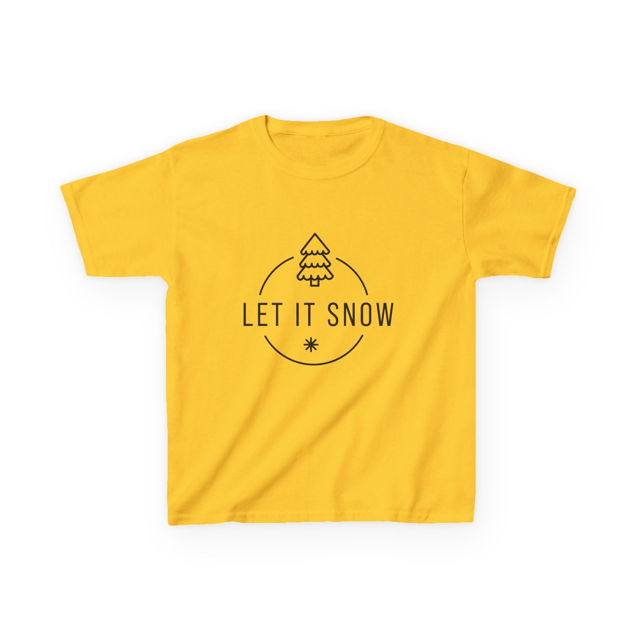 "LET IT SNOW" Holiday Kids T-Shirt