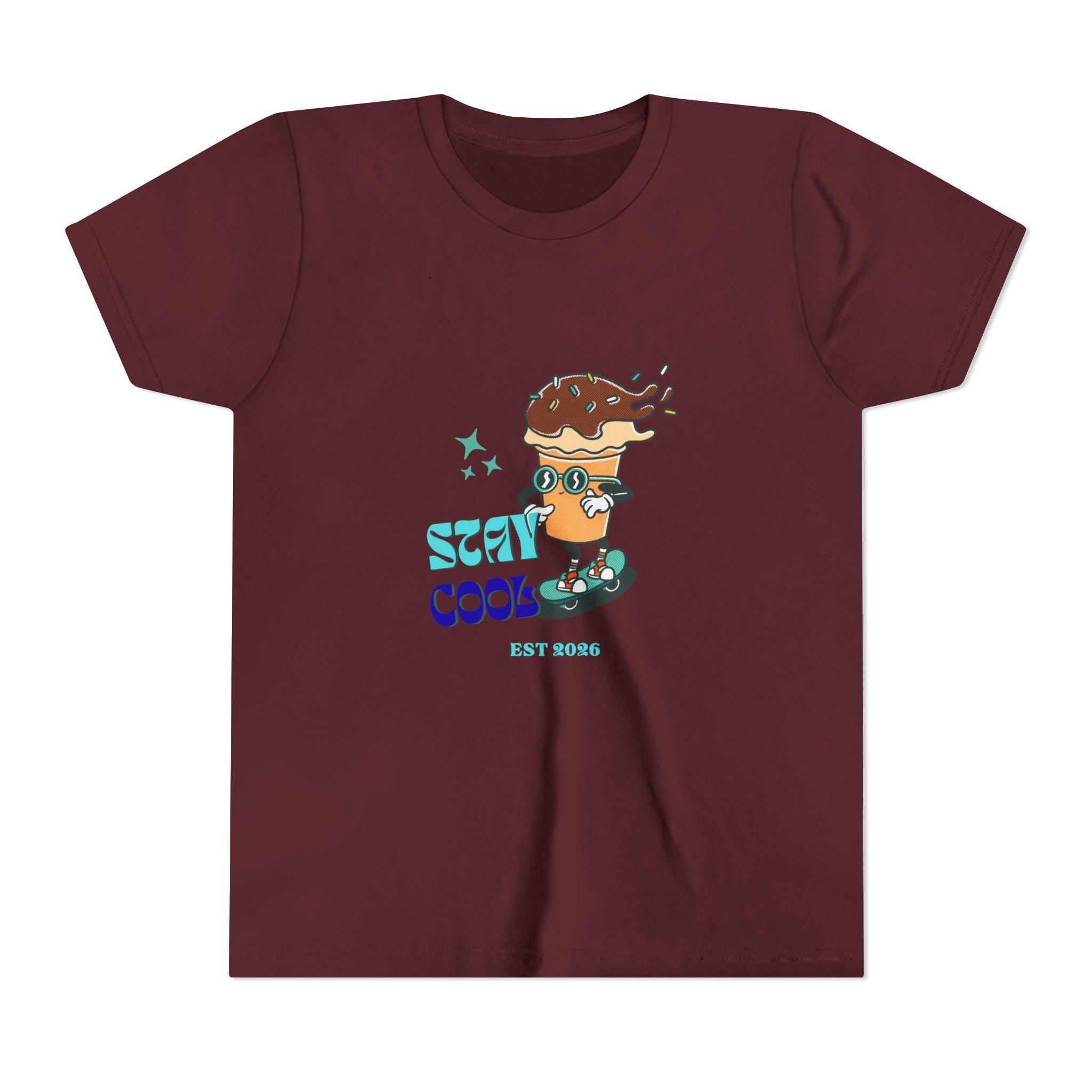 Rad Skateboarding Ice Cream Kids Tee