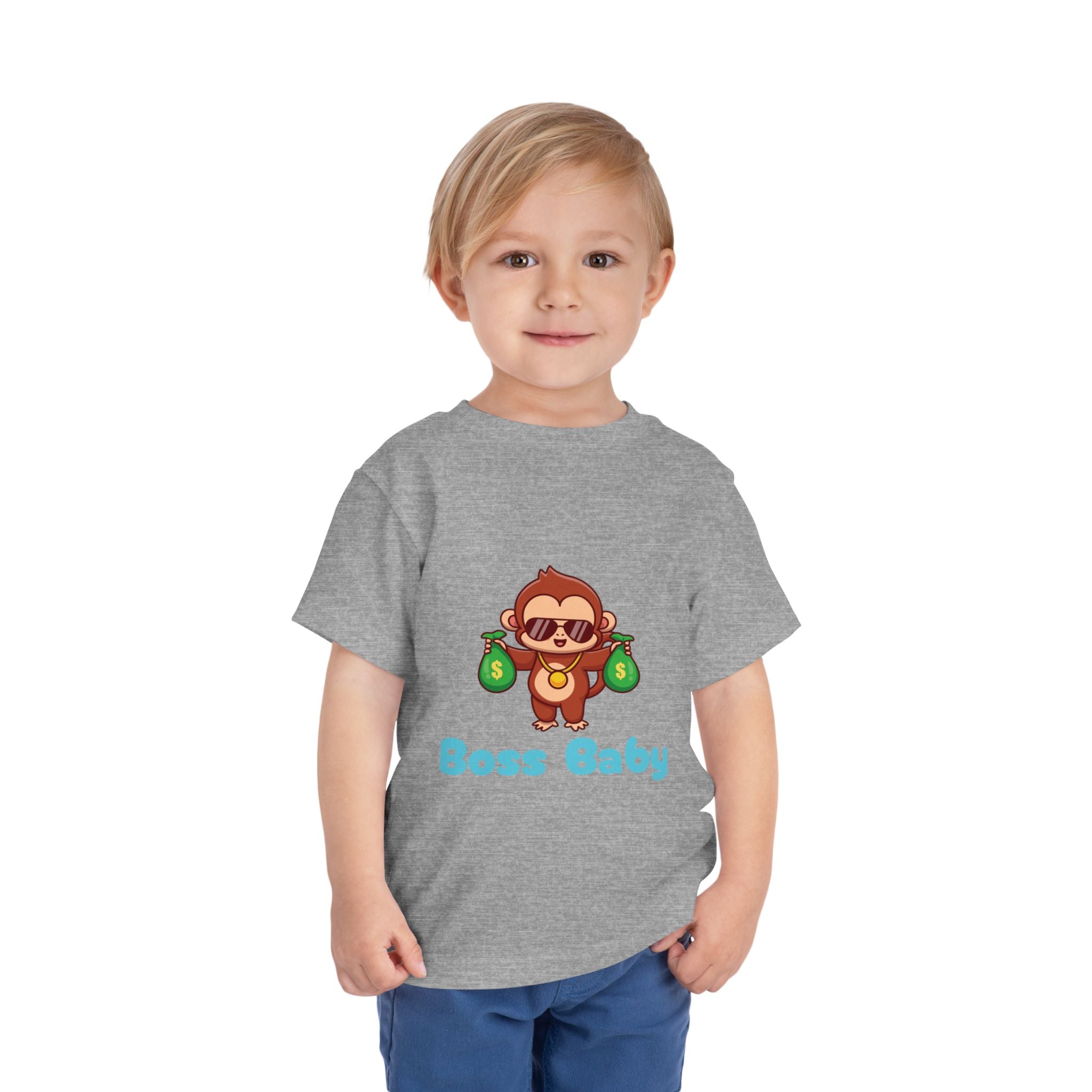 Boss Baby Monkey Money Toddler Tee