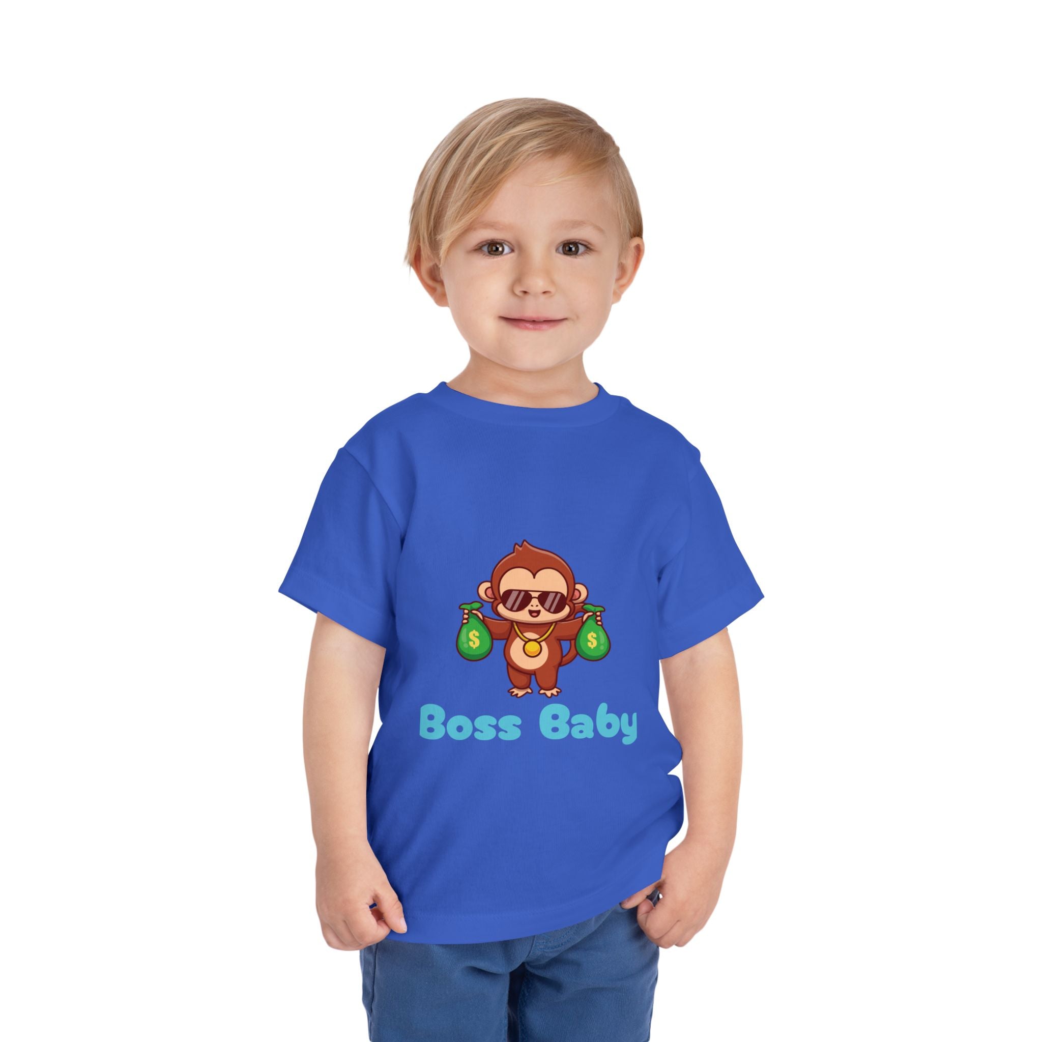 Boss Baby Monkey Money Toddler Tee