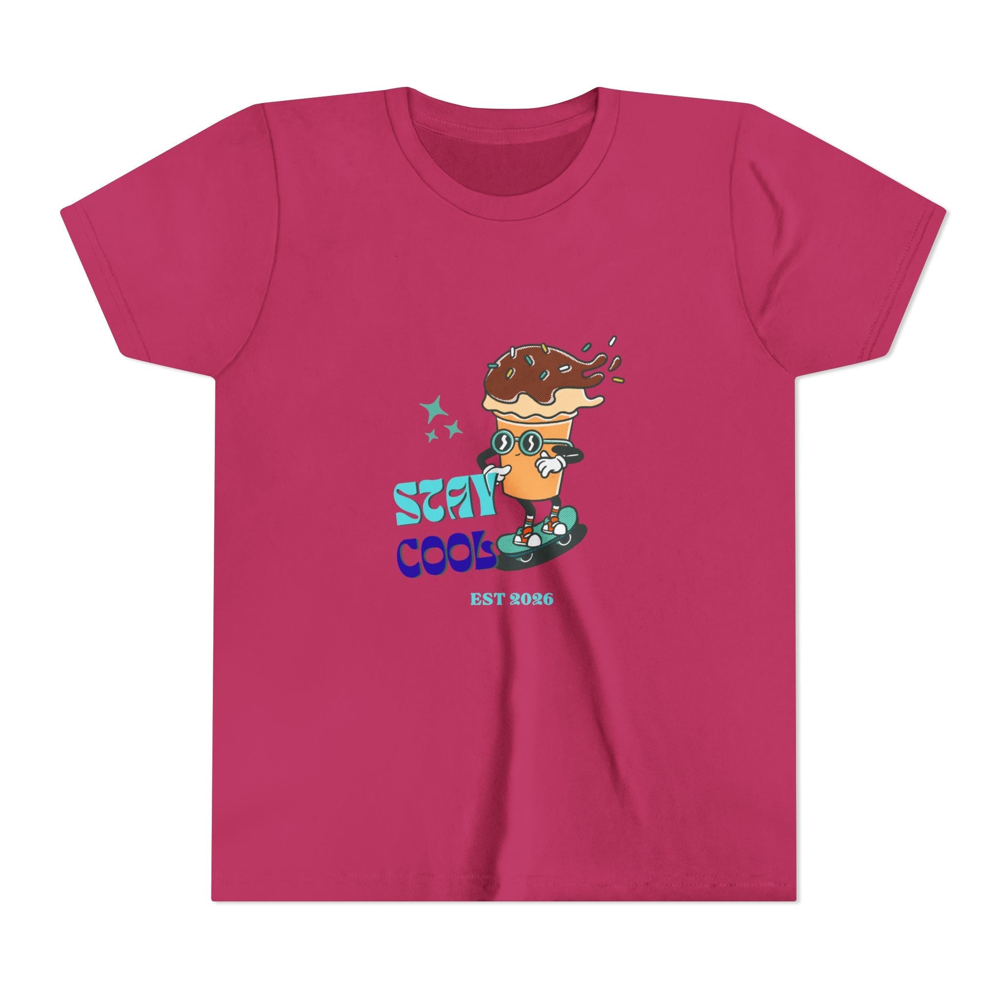 Rad Skateboarding Ice Cream Kids Tee