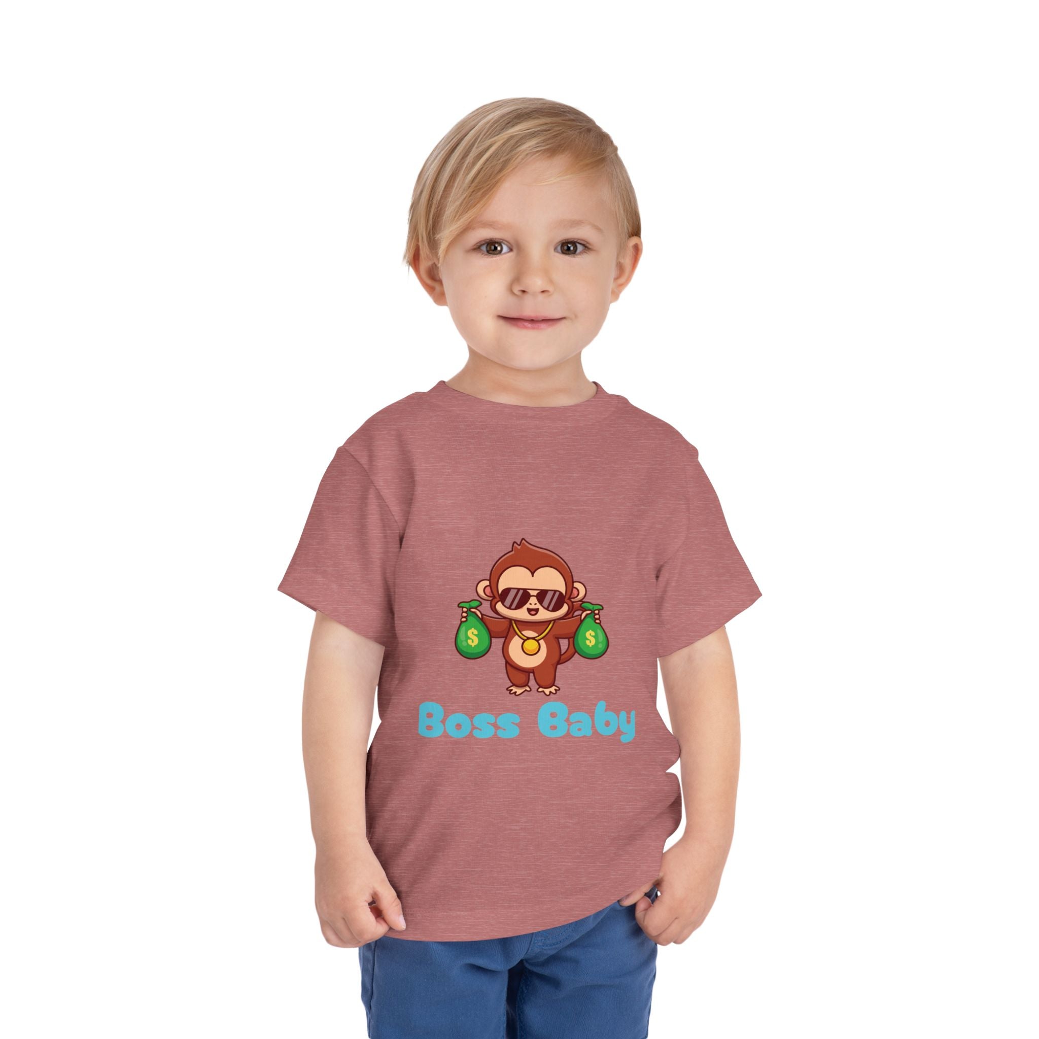 Boss Baby Monkey Money Toddler Tee