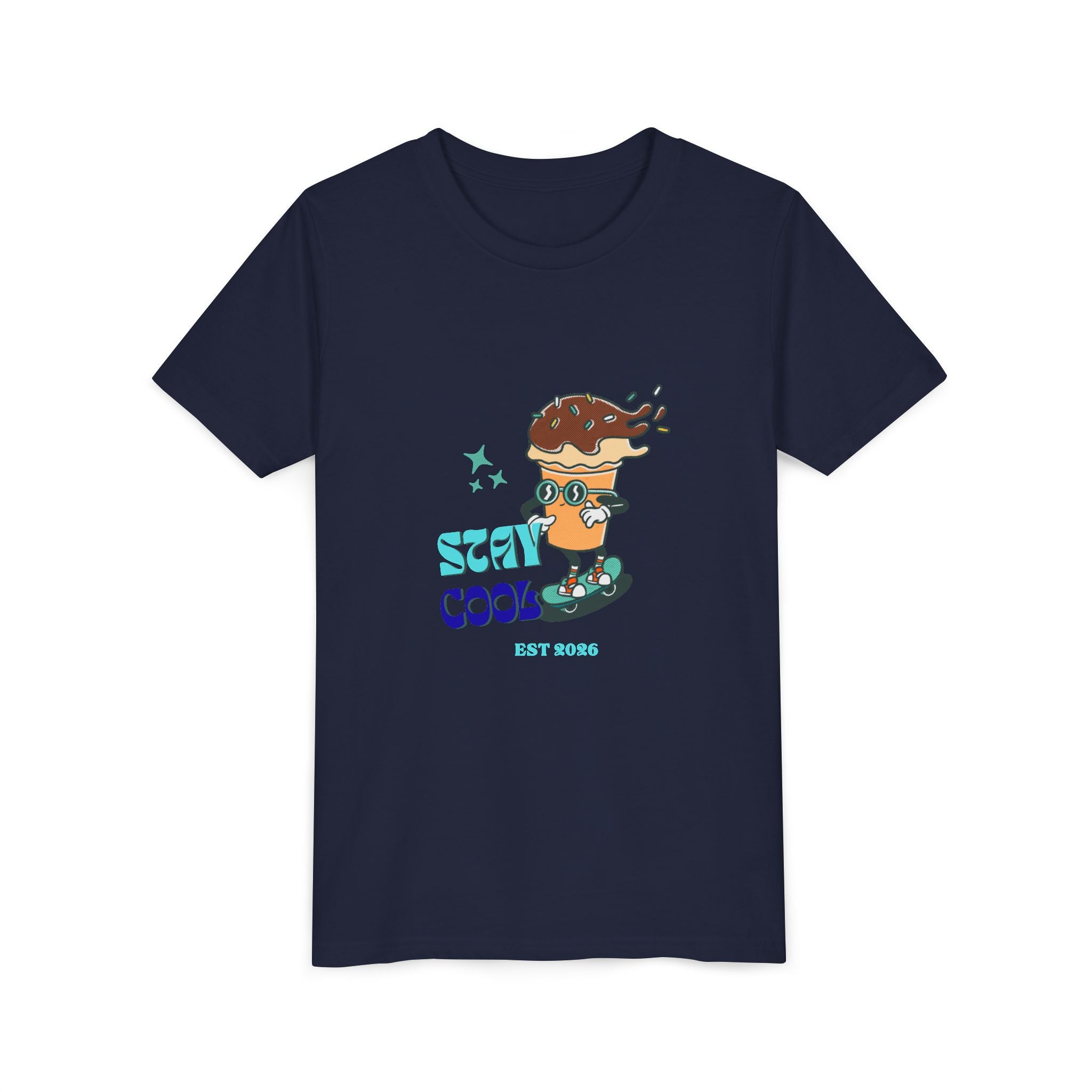 Rad Skateboarding Ice Cream Kids Tee
