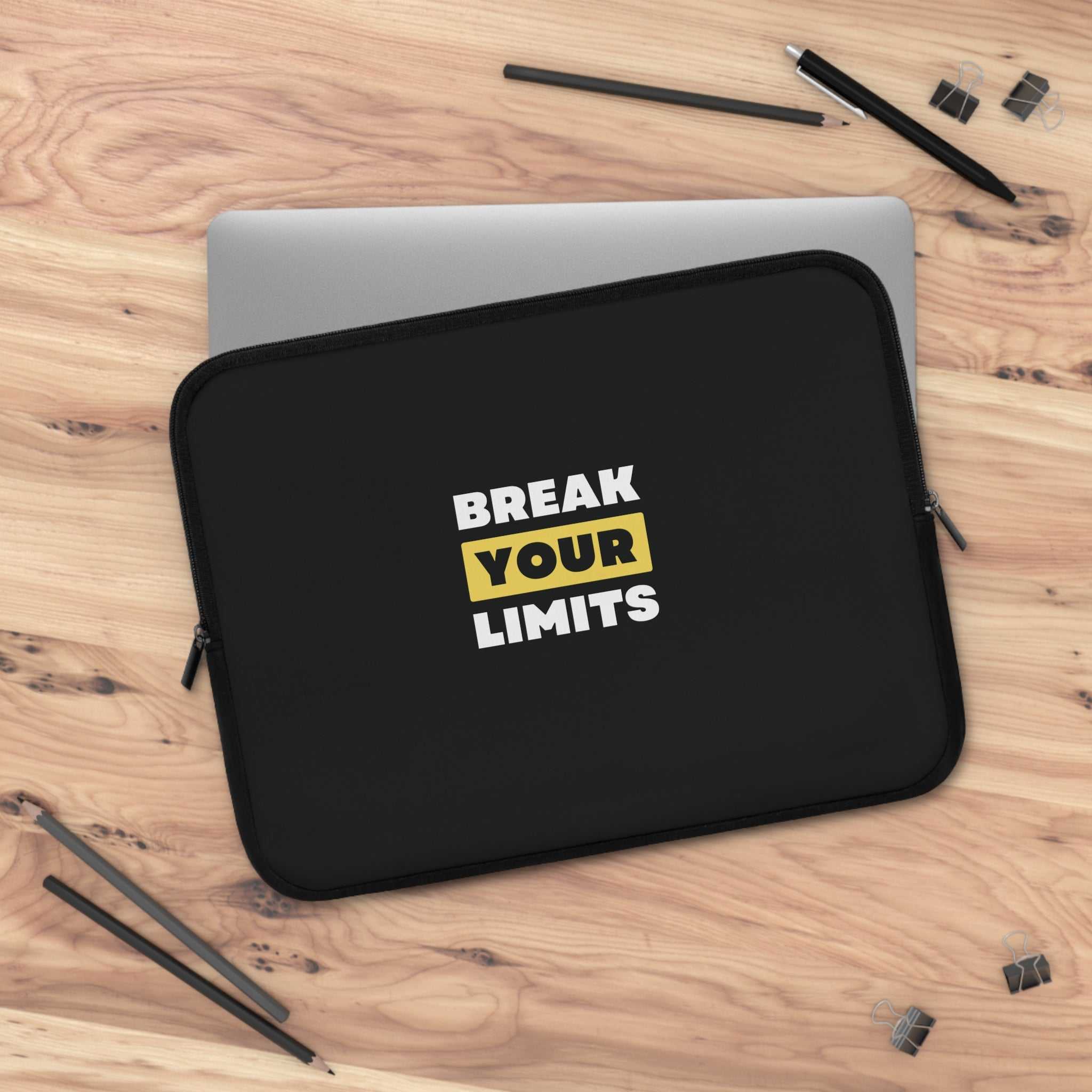 Break Your Limits Laptop Neoprene Sleeve