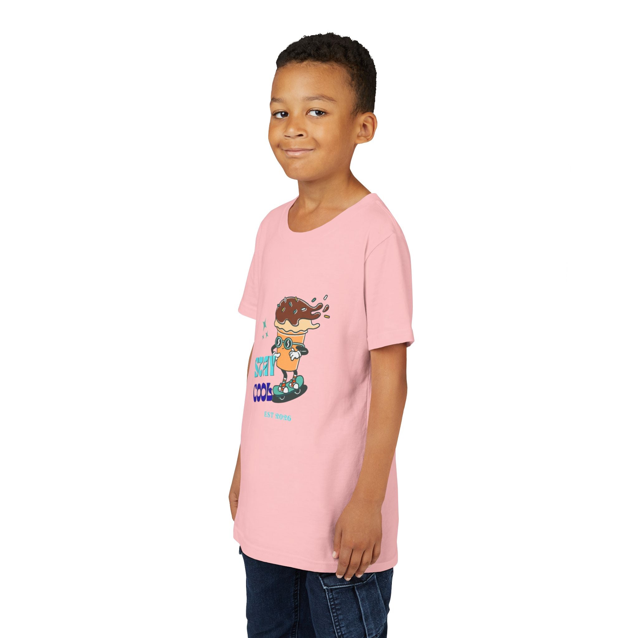 Rad Skateboarding Ice Cream Kids Tee