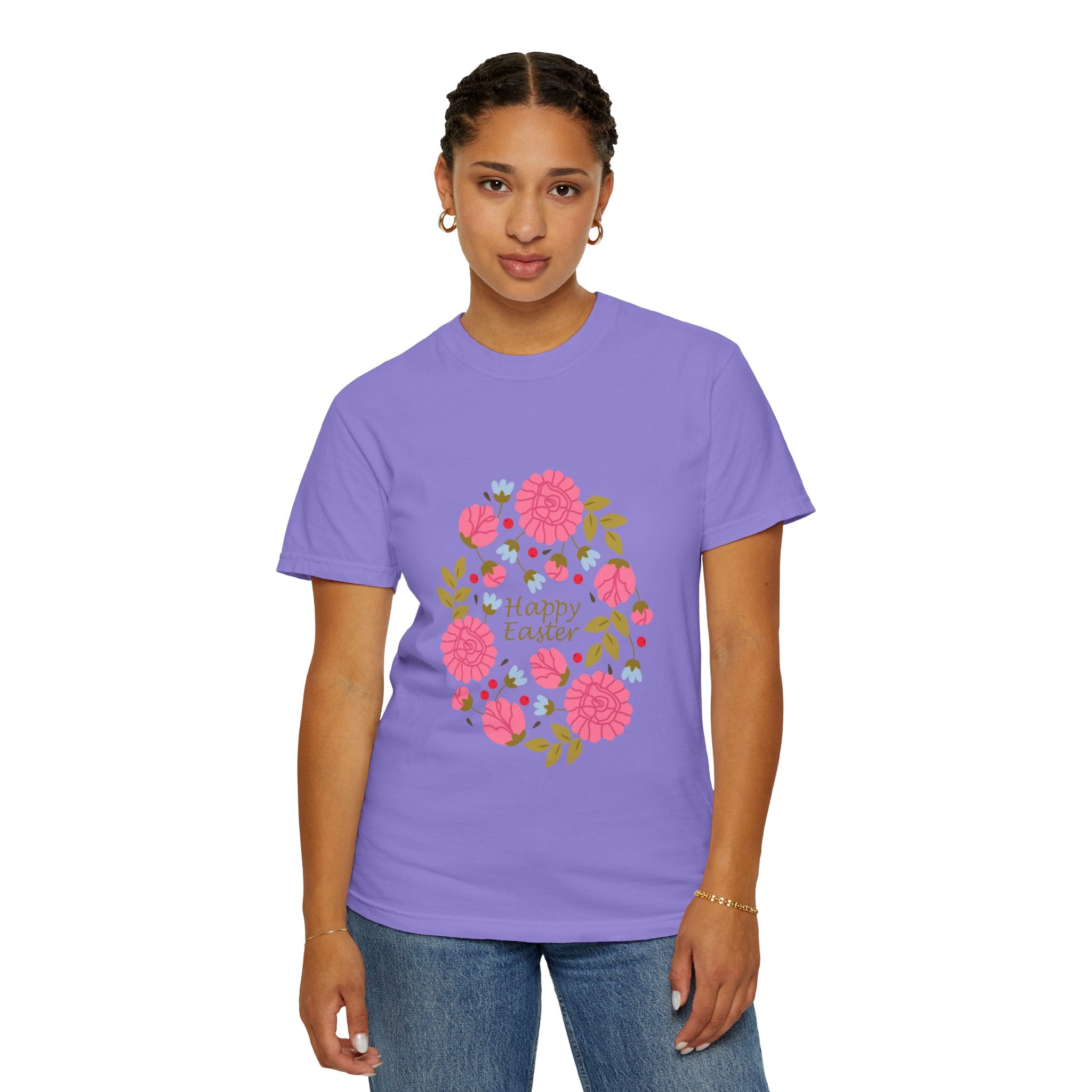 Happy Floral Easter Tee
