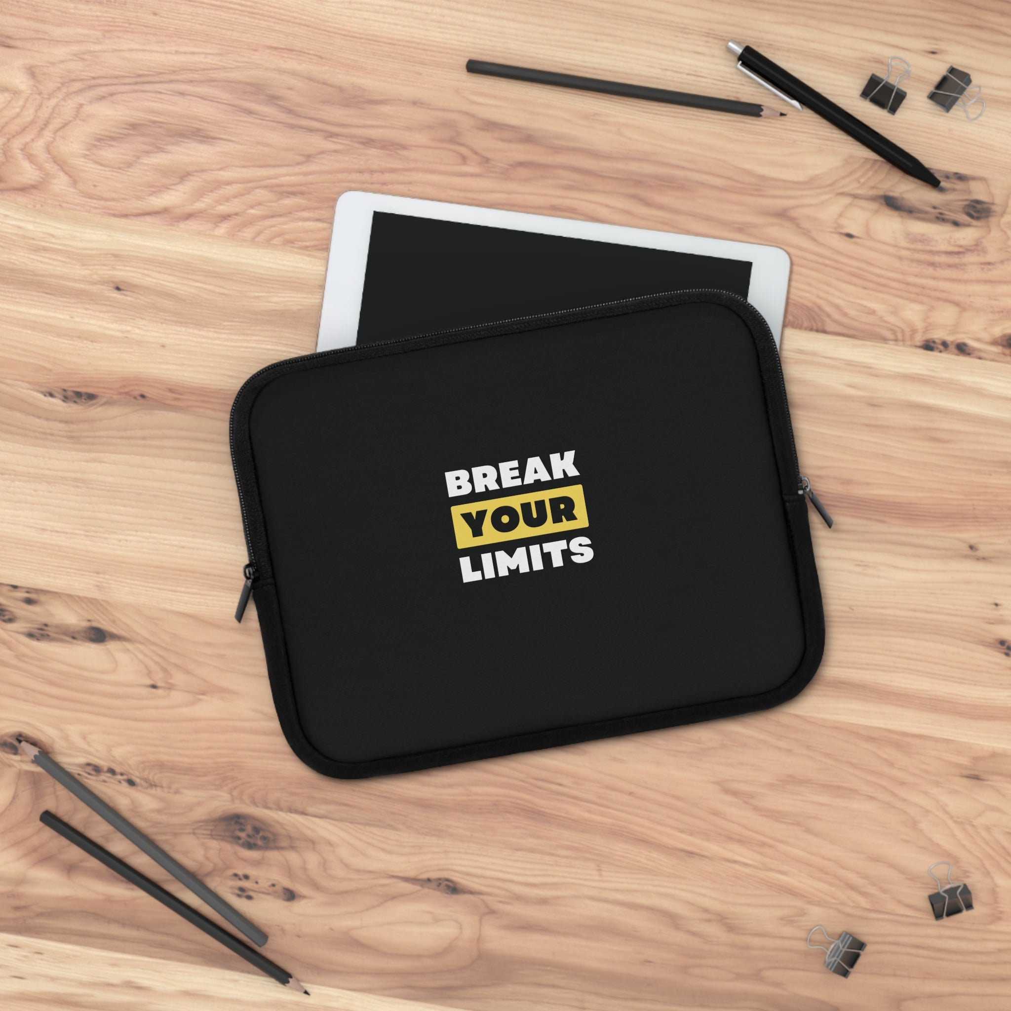 Break Your Limits Laptop Neoprene Sleeve