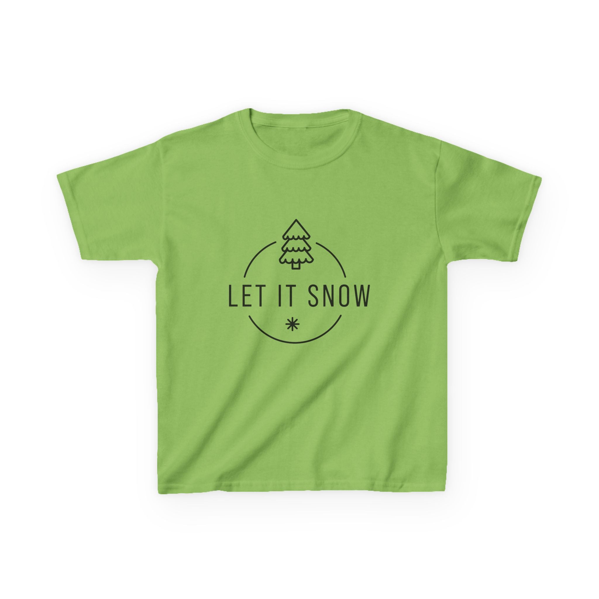 "LET IT SNOW" Holiday Kids T-Shirt