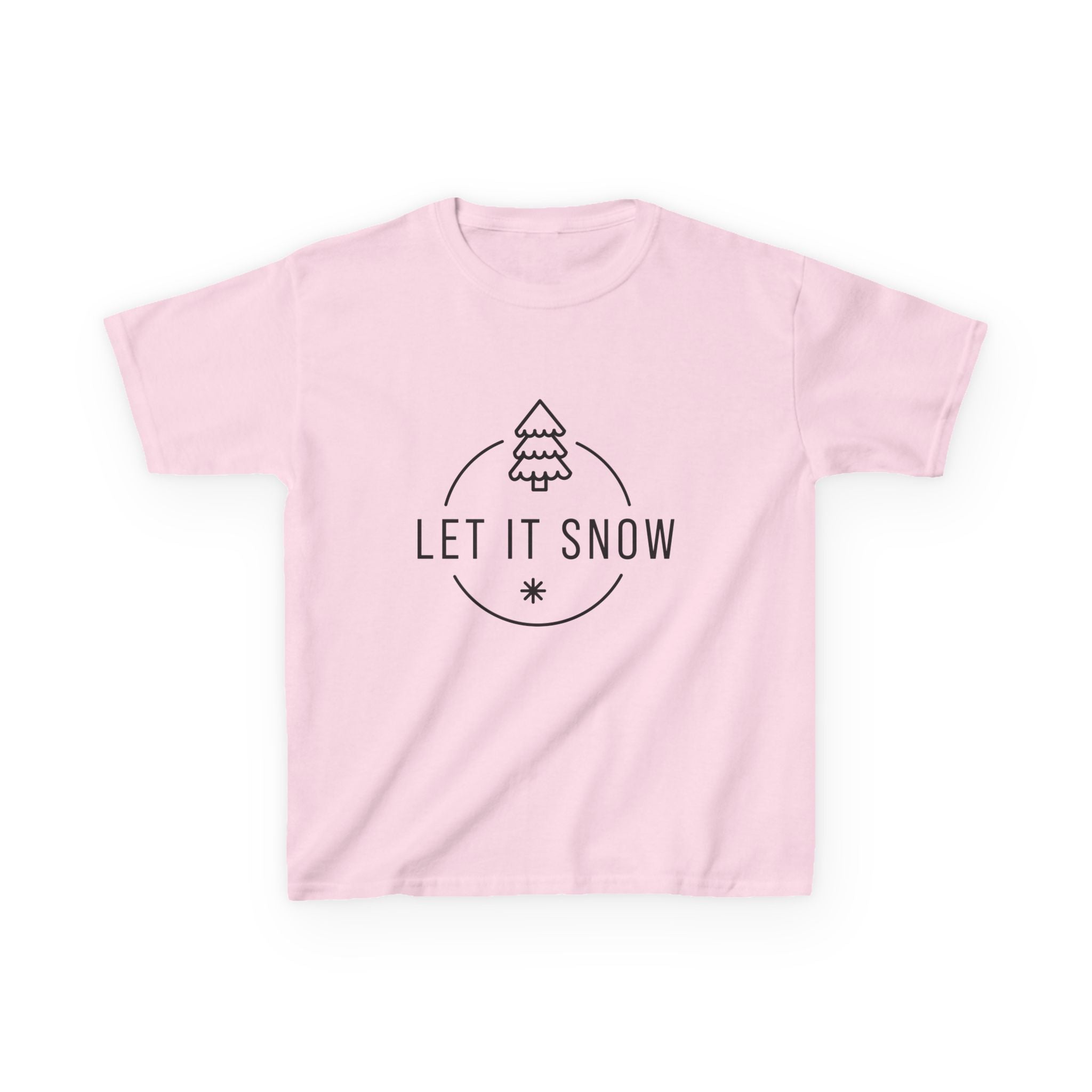 "LET IT SNOW" Holiday Kids T-Shirt
