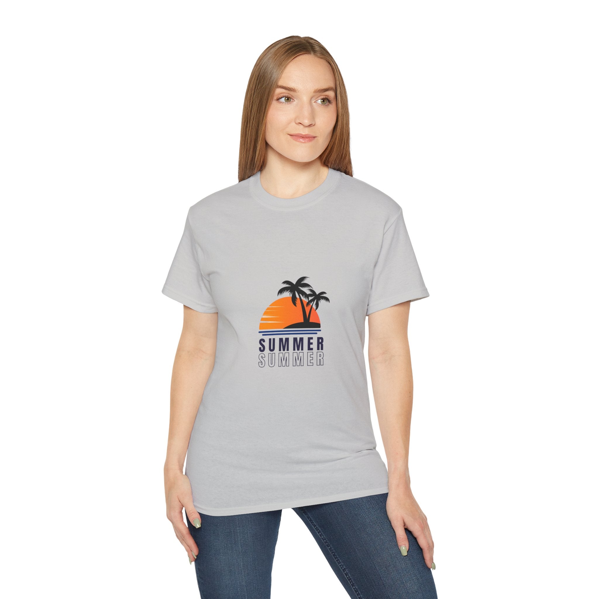 Summer Palm Sunset T-Shirt