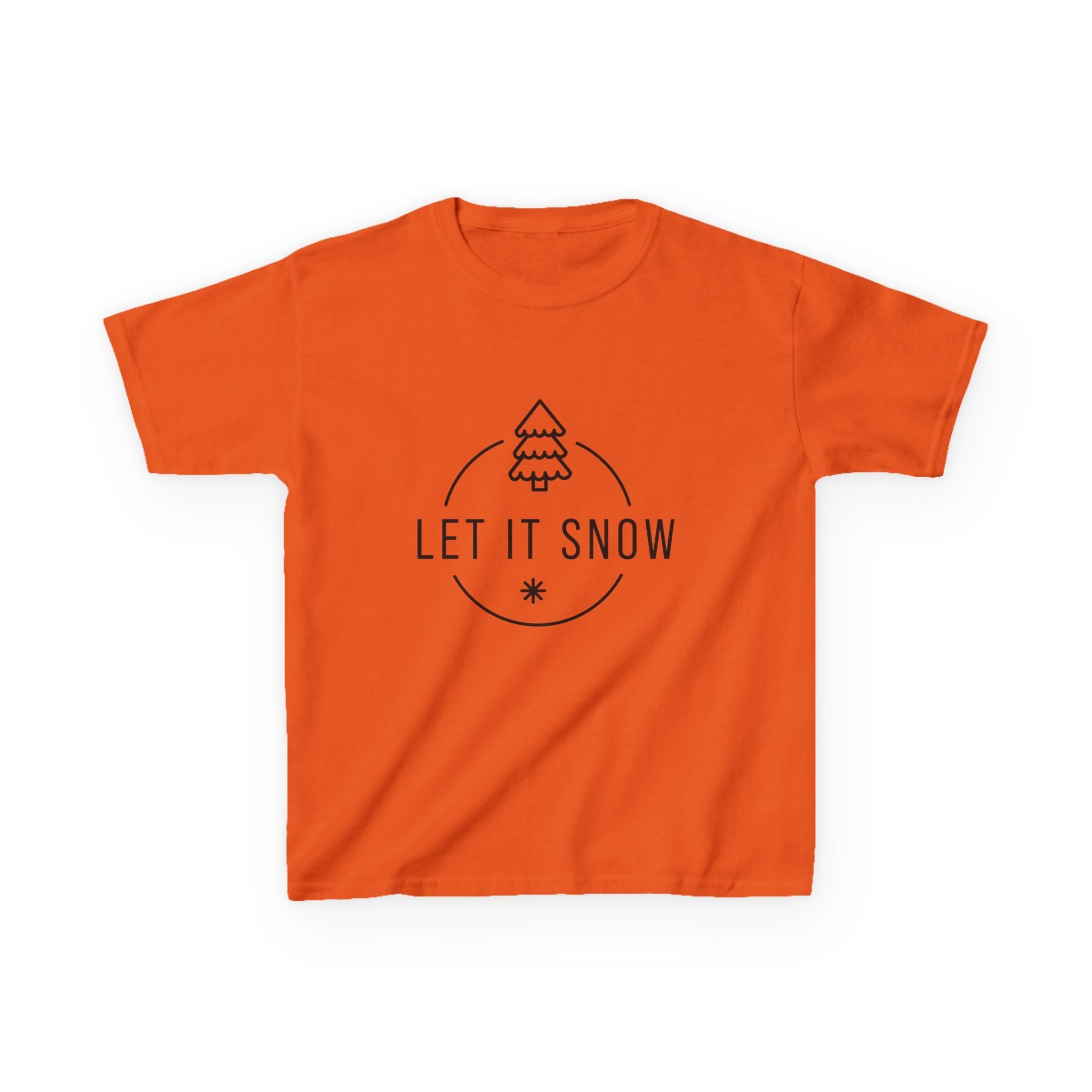 "LET IT SNOW" Holiday Kids T-Shirt