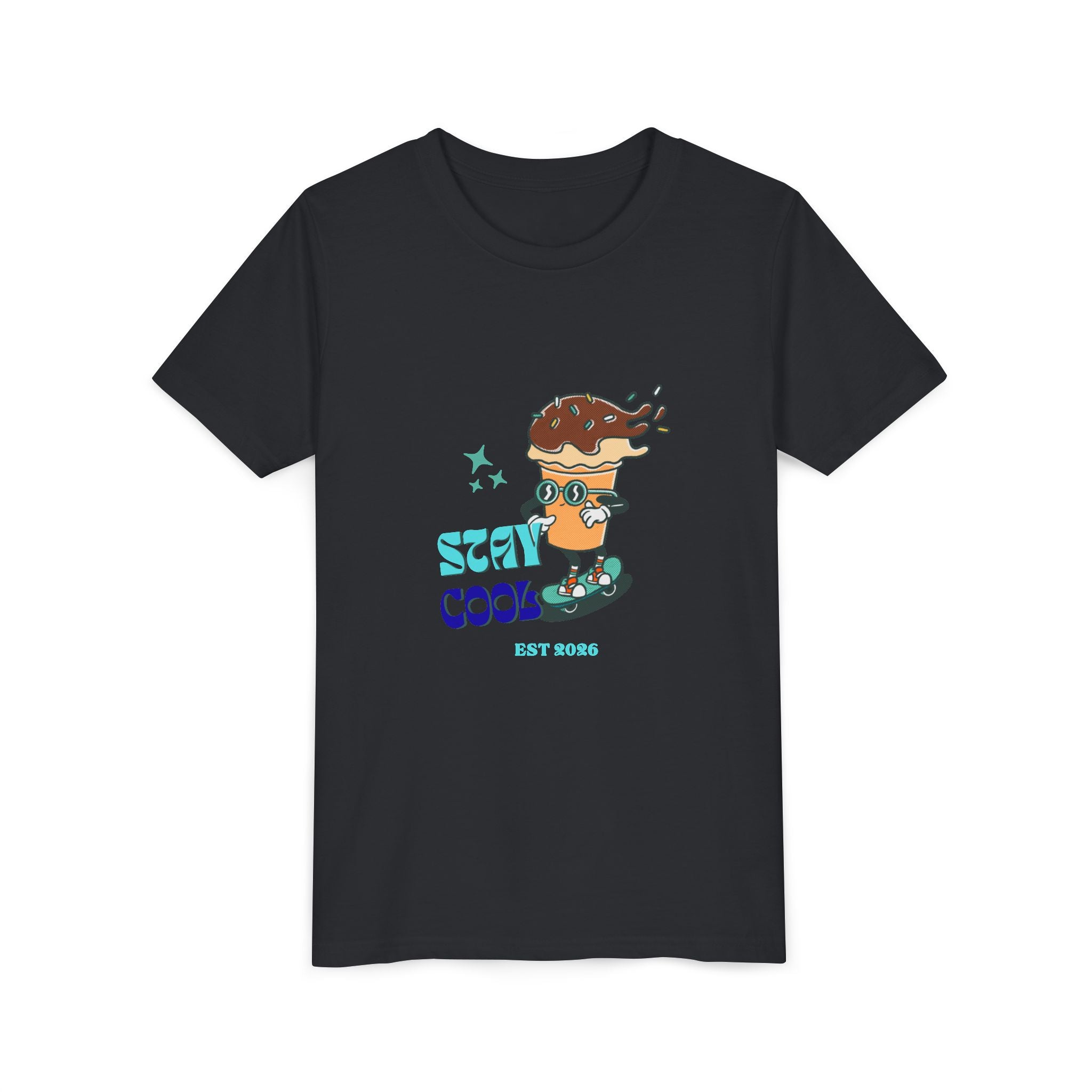 Rad Skateboarding Ice Cream Kids Tee