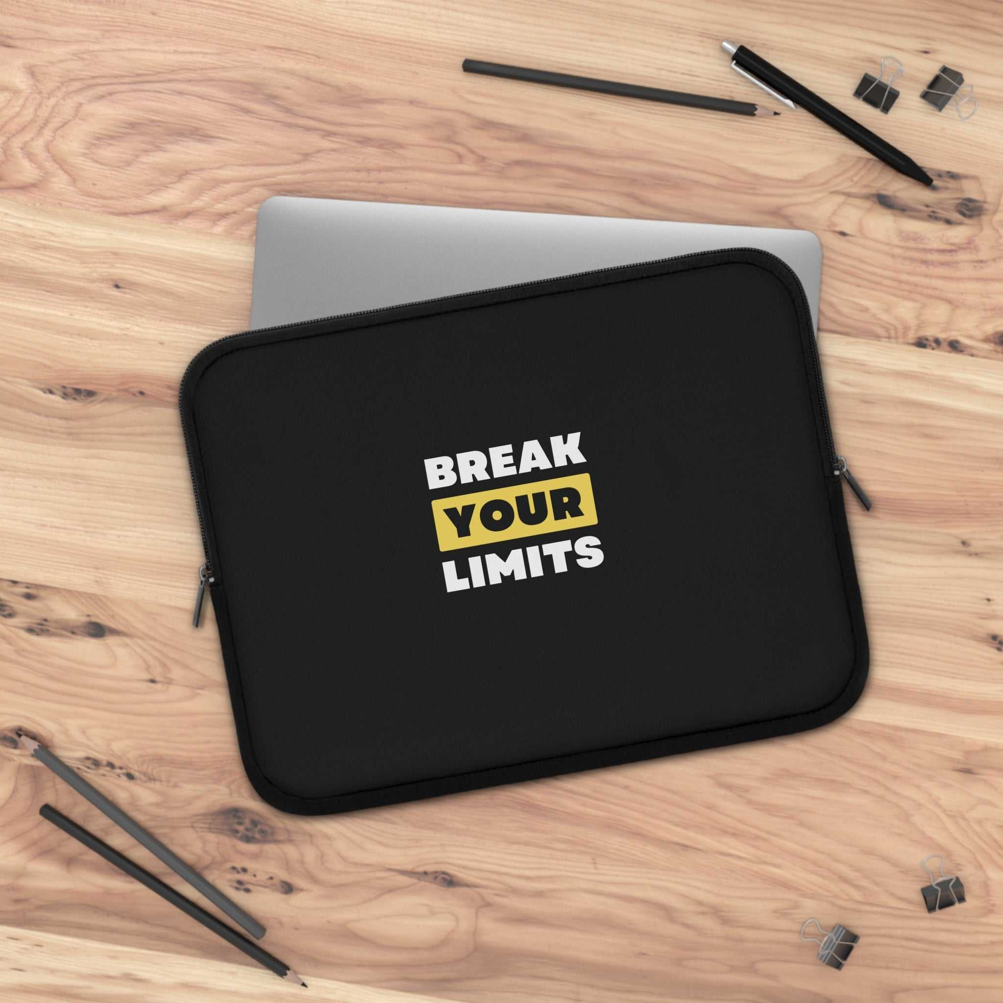 Break Your Limits Laptop Neoprene Sleeve