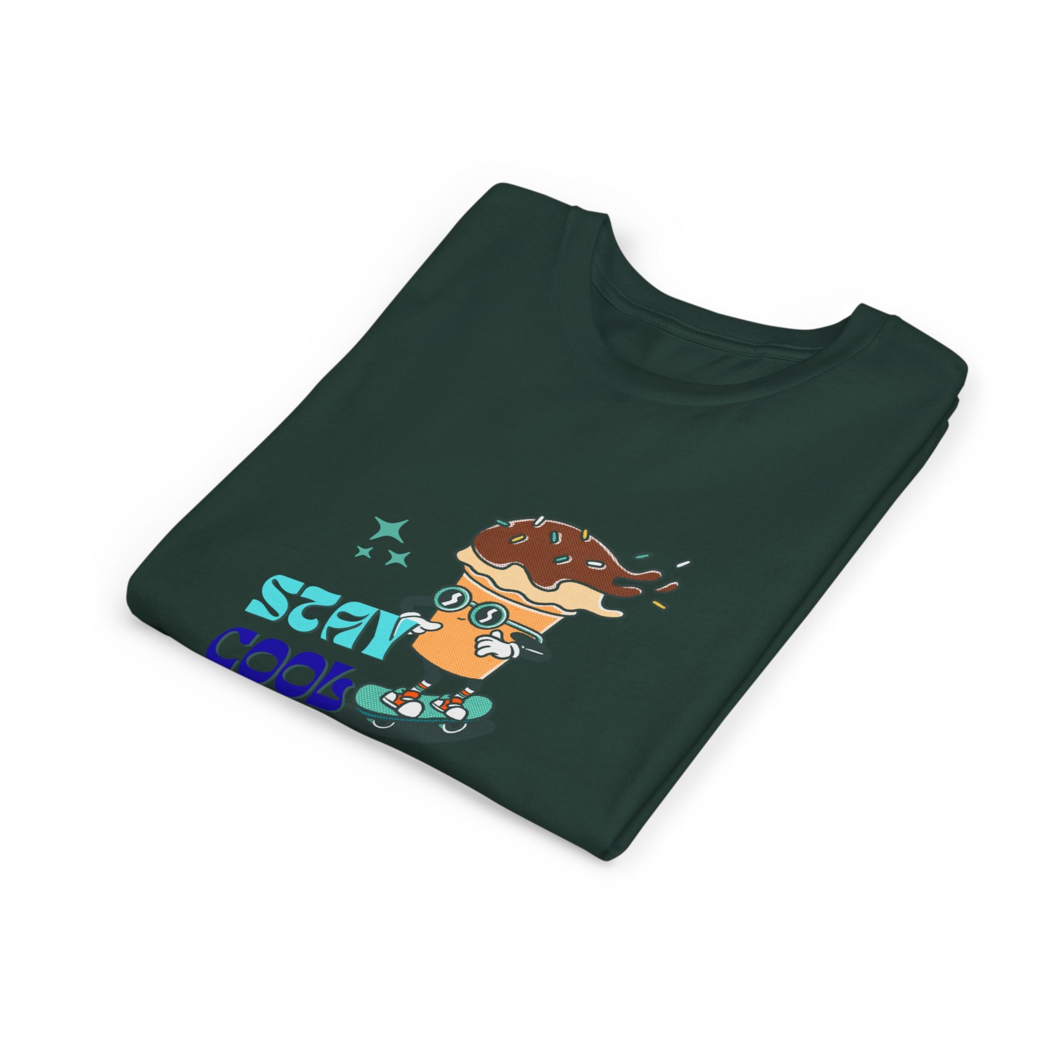 Rad Skateboarding Ice Cream Kids Tee