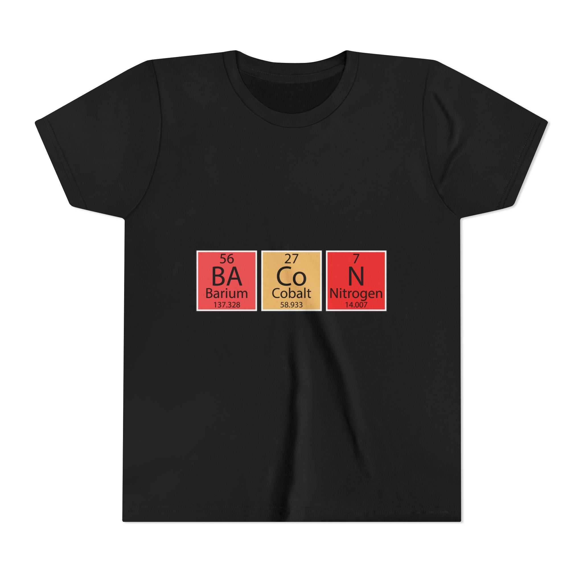 Bacon Periodic Table Youth T-Shirt
