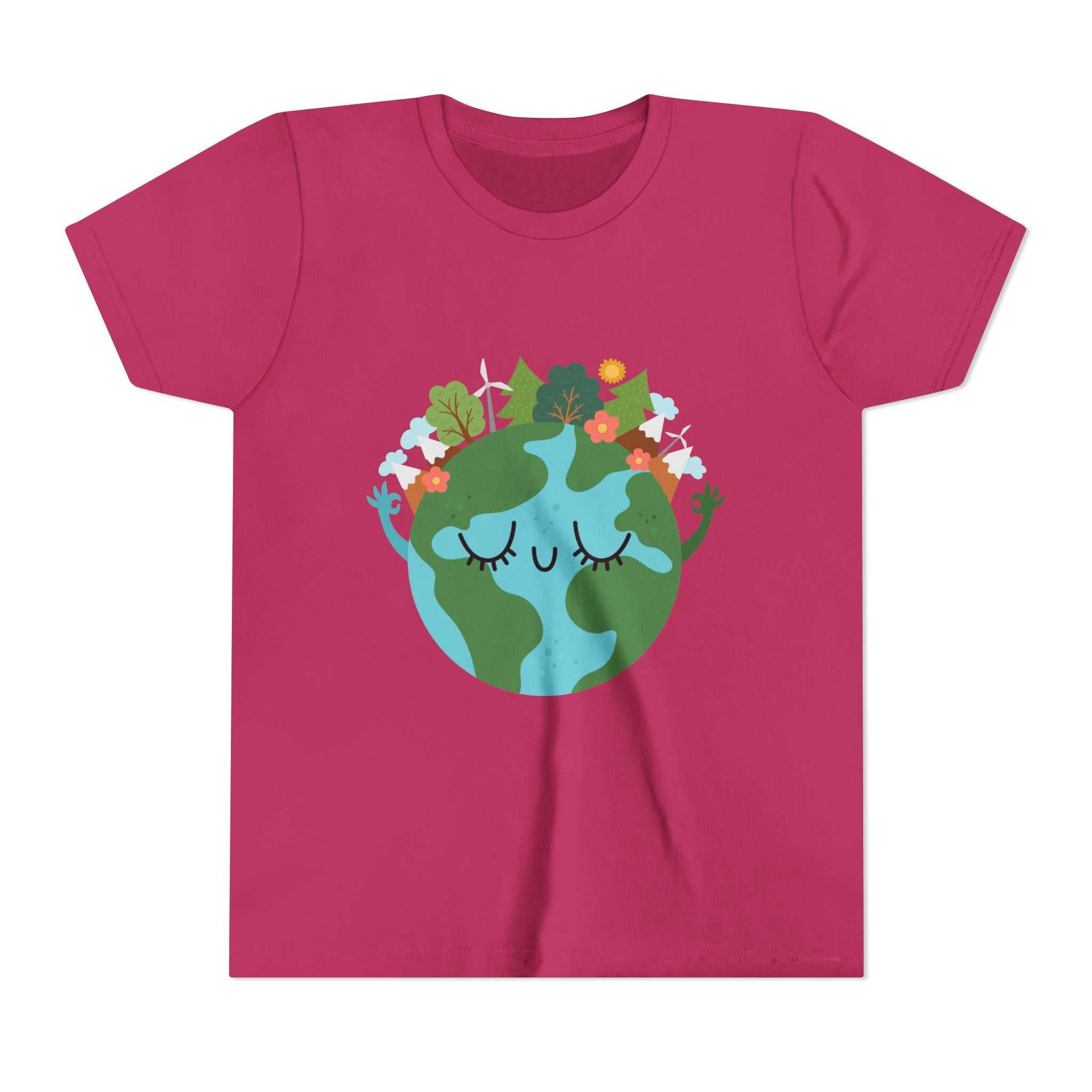 Smiling Mother Earth Youth T-Shirt