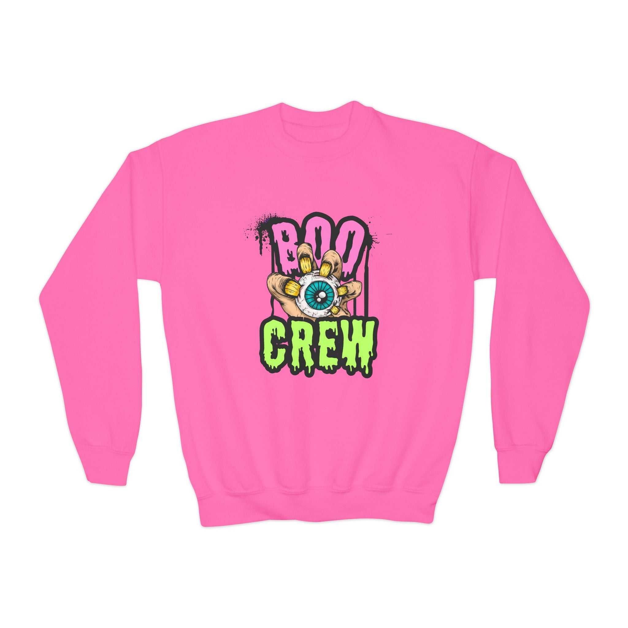 Boo Crew Youth Halloween Sweatshirt