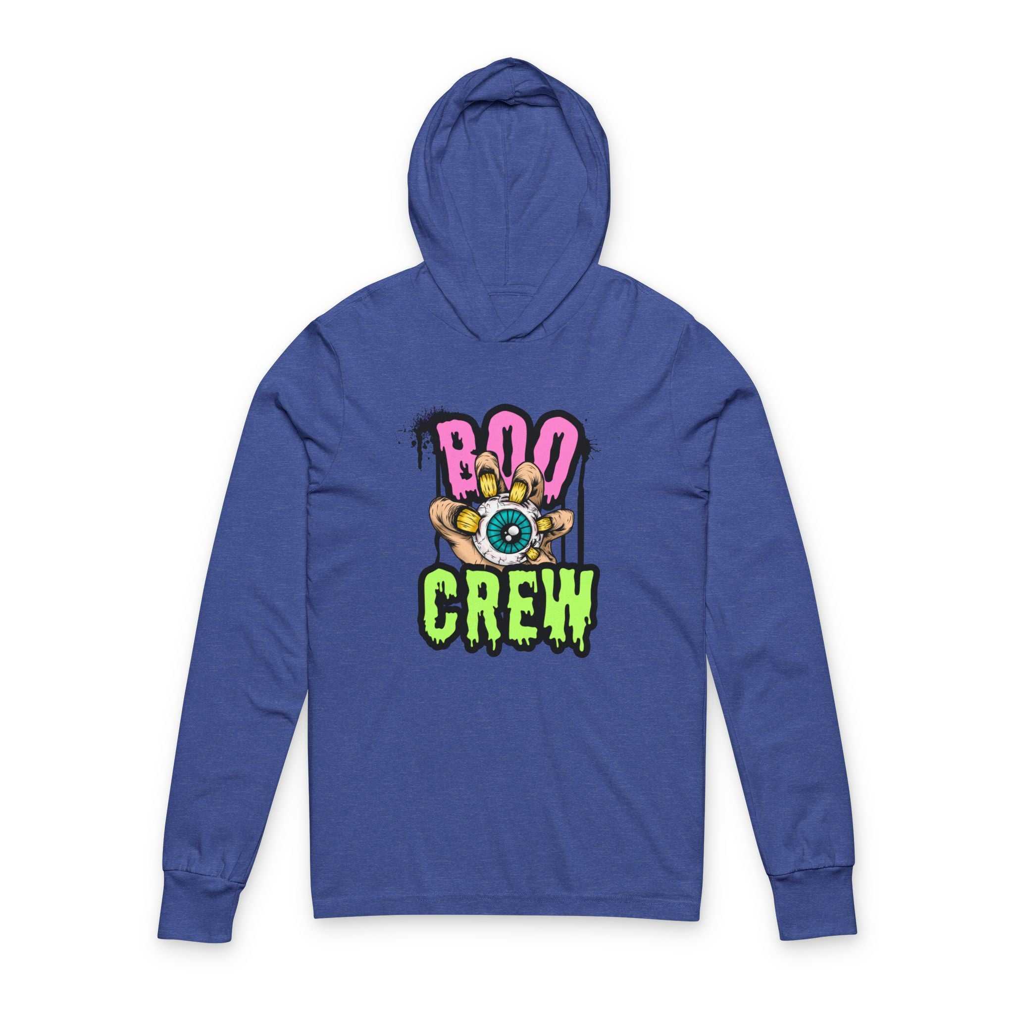 Boo Crew Hooded Long Sleeve Tee