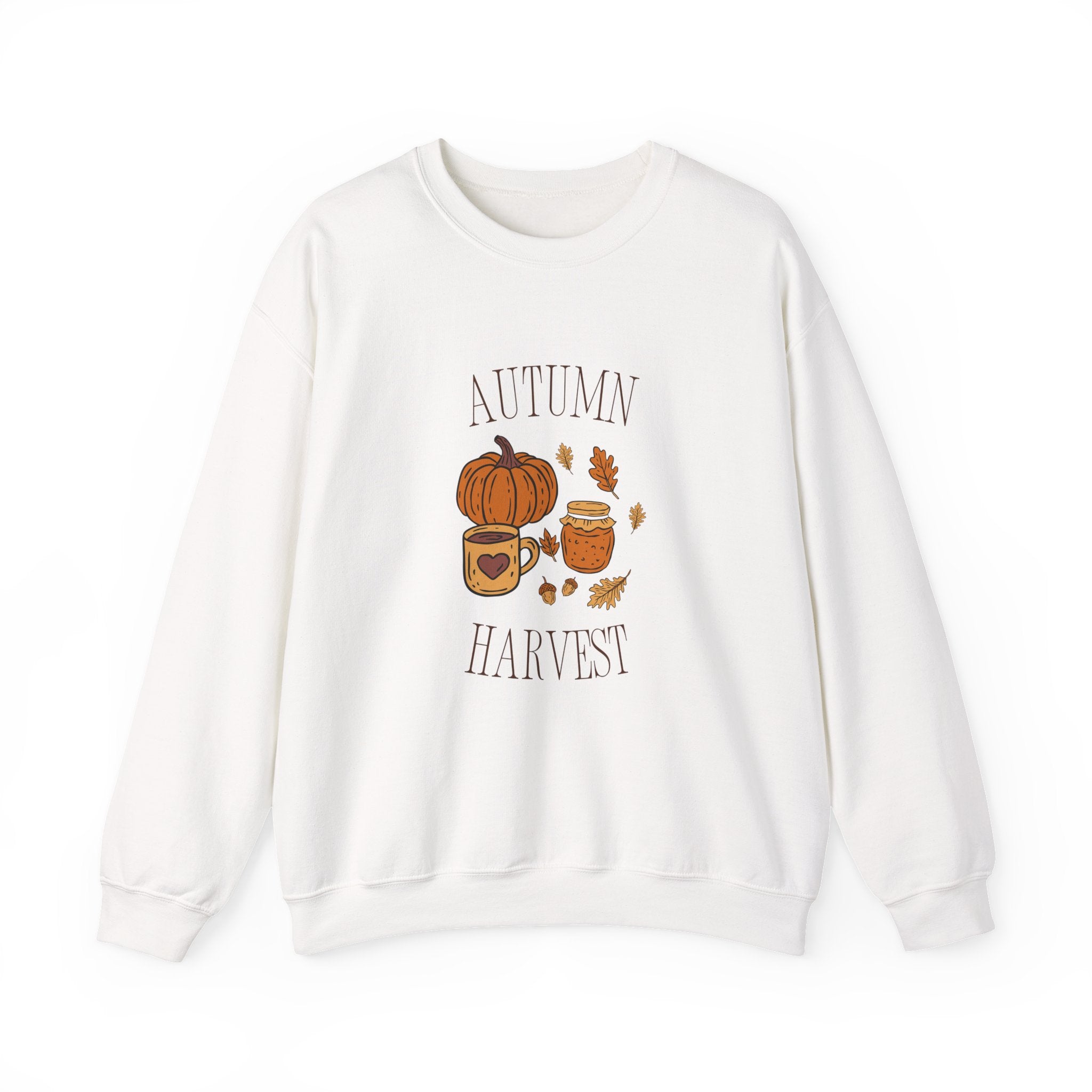 Cozy Autumn Pumpkin Harvest Sweatshirt