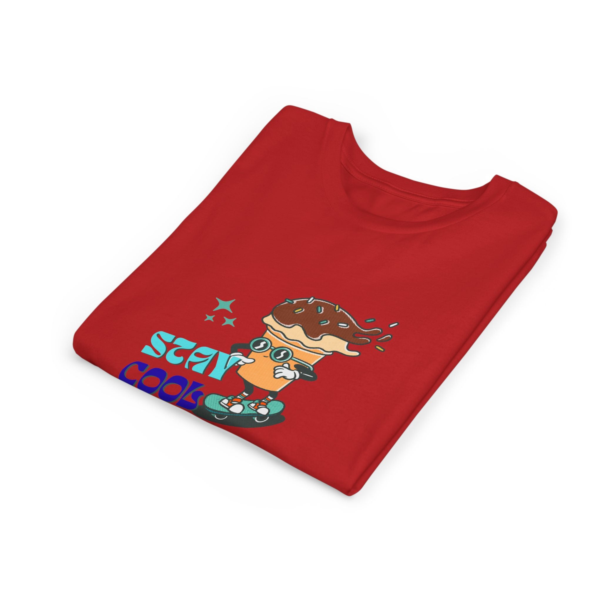 Rad Skateboarding Ice Cream Kids Tee