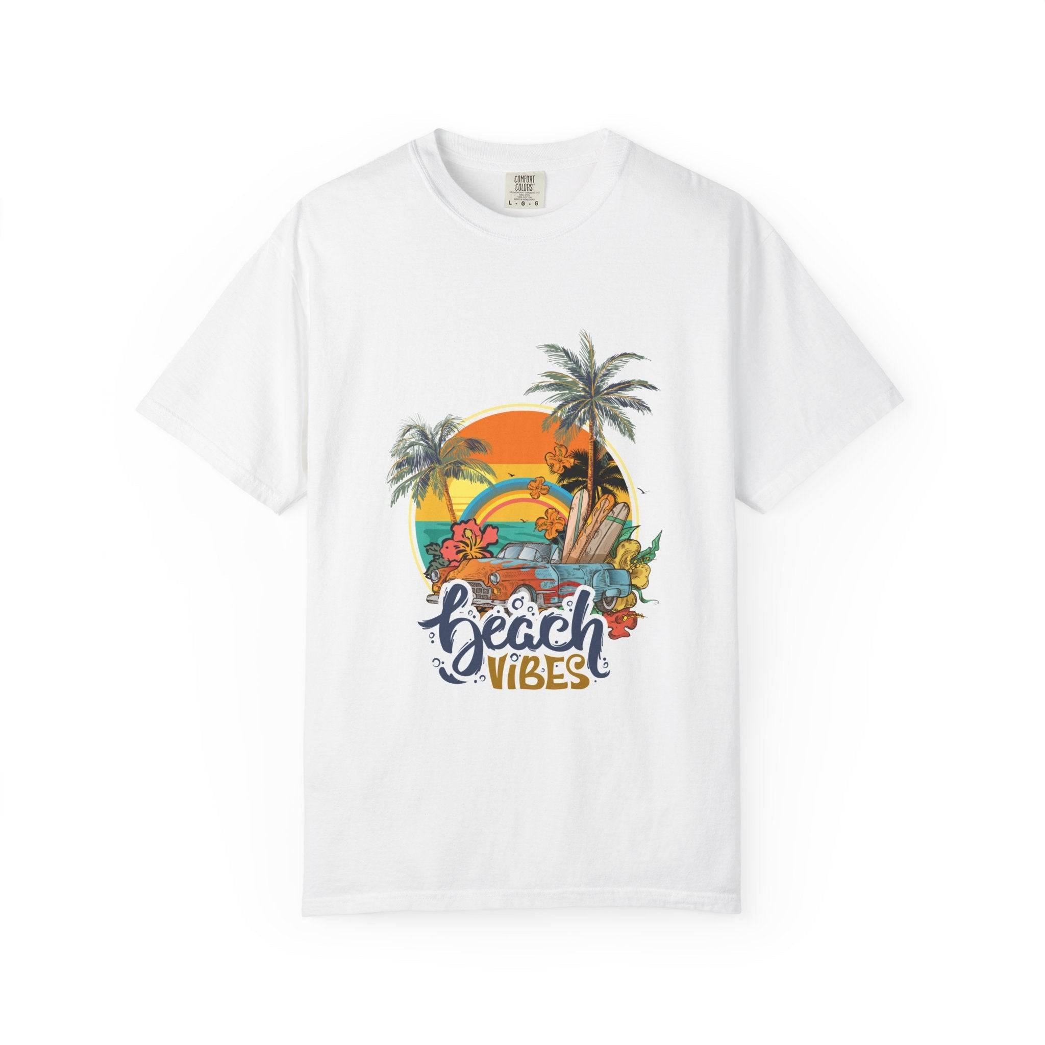 Relaxing Tropical Beach Vibes Tee