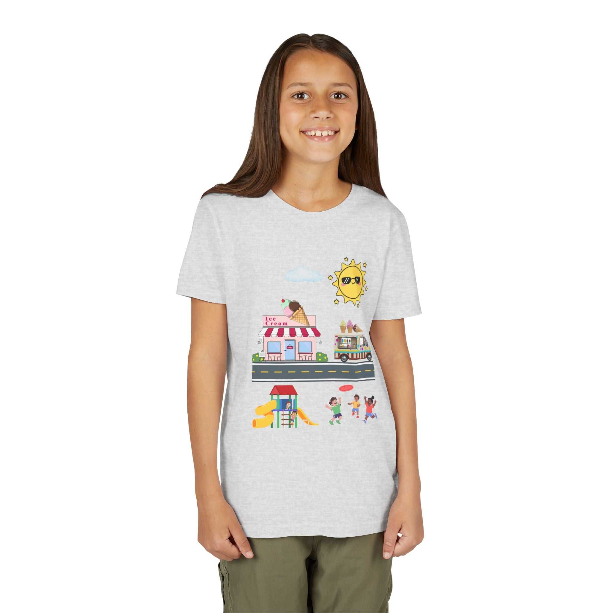 Sunny Playground Street Scene Youth Tee