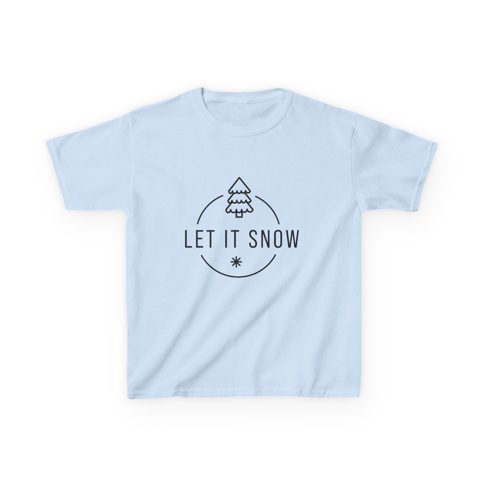 "LET IT SNOW" Holiday Kids T-Shirt
