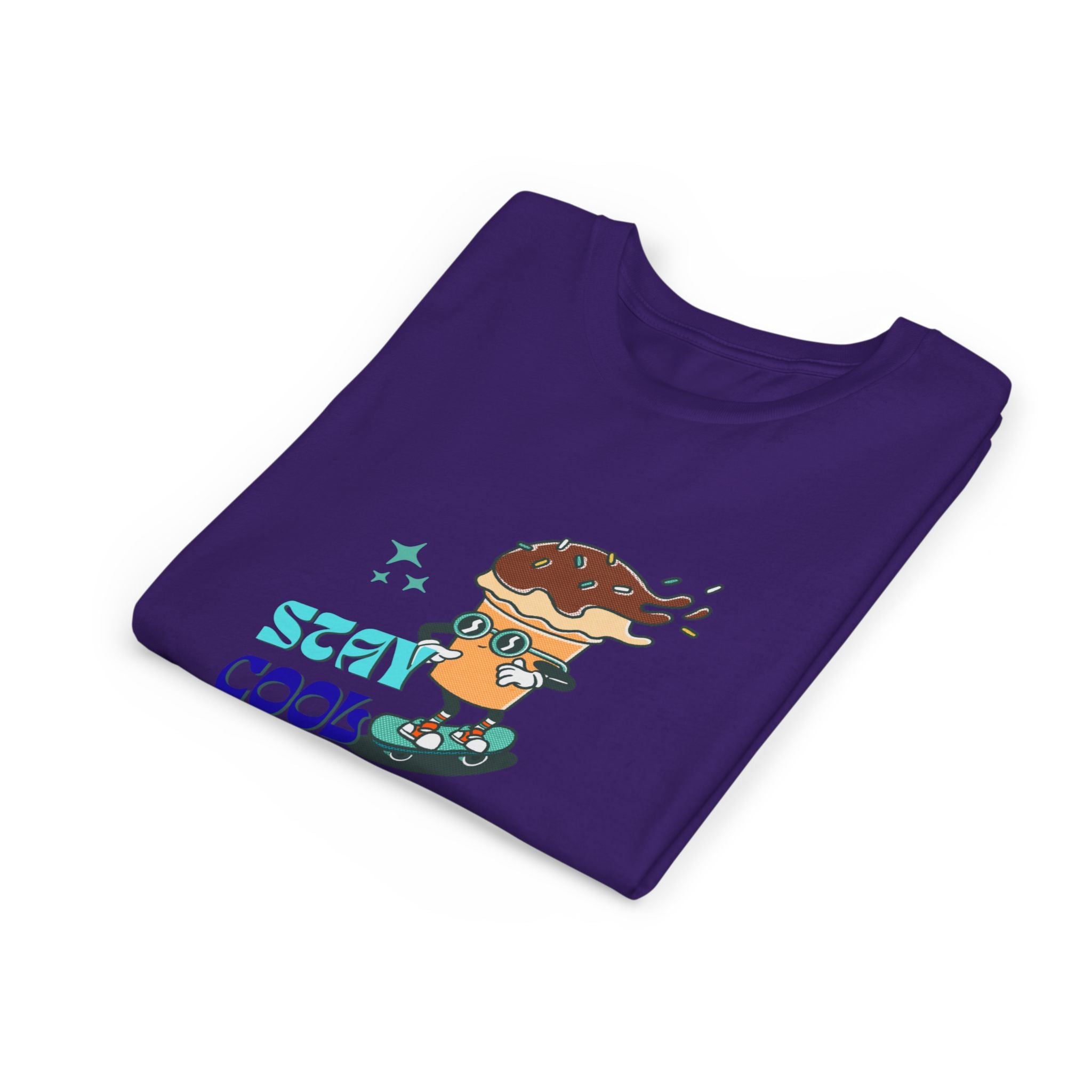 Rad Skateboarding Ice Cream Kids Tee
