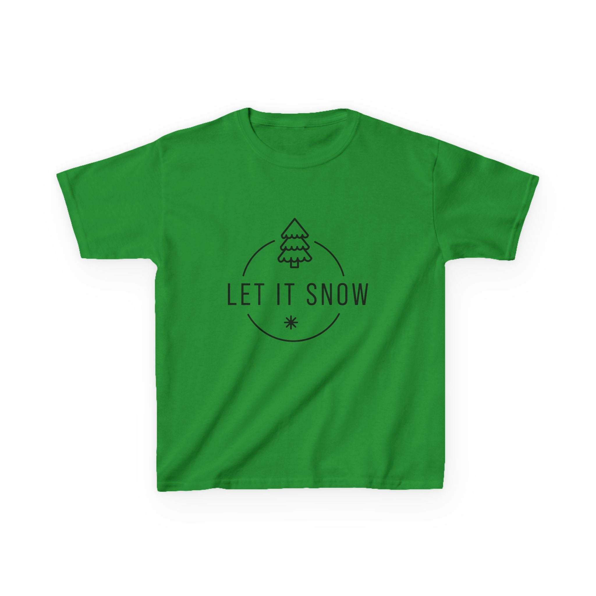 "LET IT SNOW" Holiday Kids T-Shirt