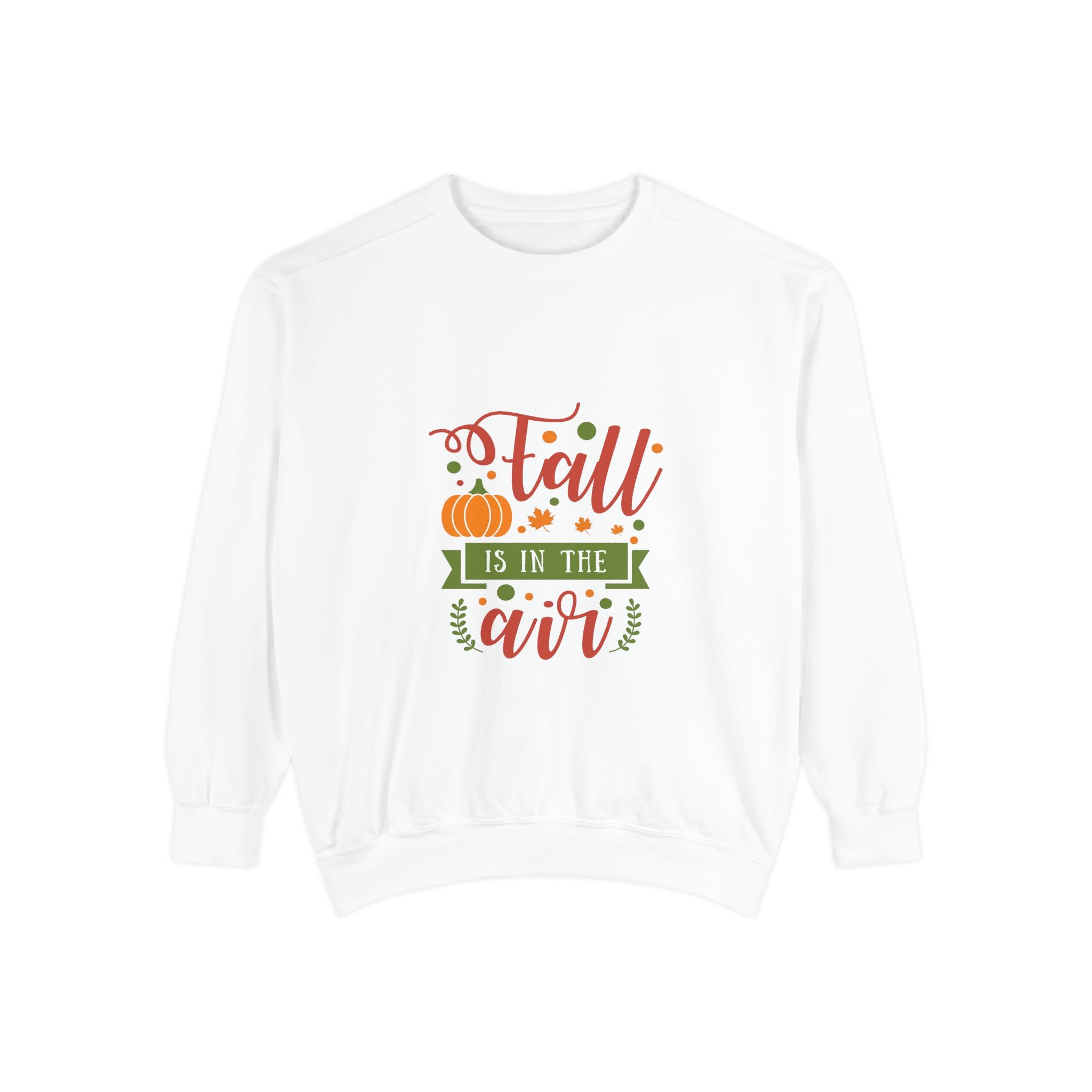 Festive Fall Vibe Garment Sweatshirt
