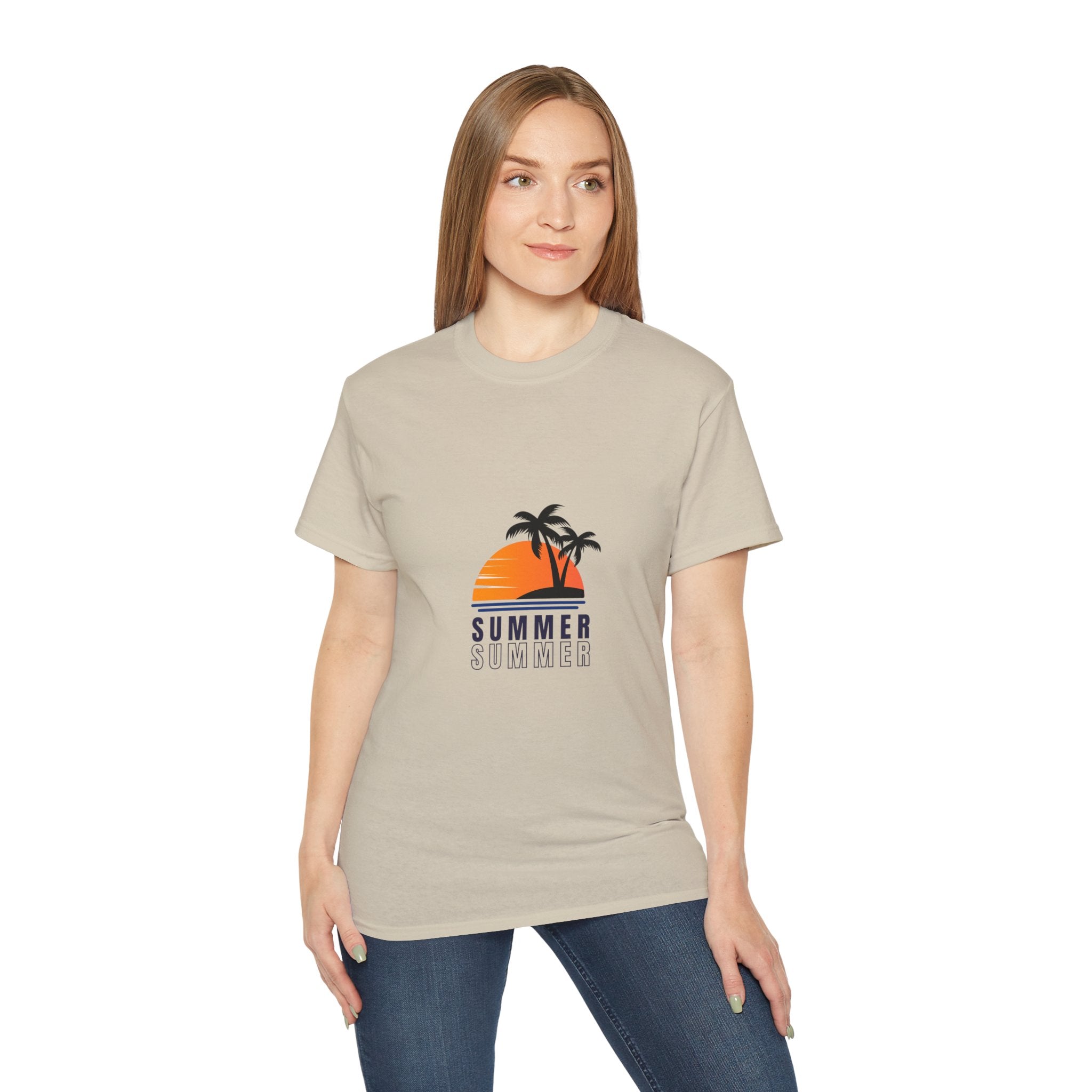 Summer Palm Sunset T-Shirt
