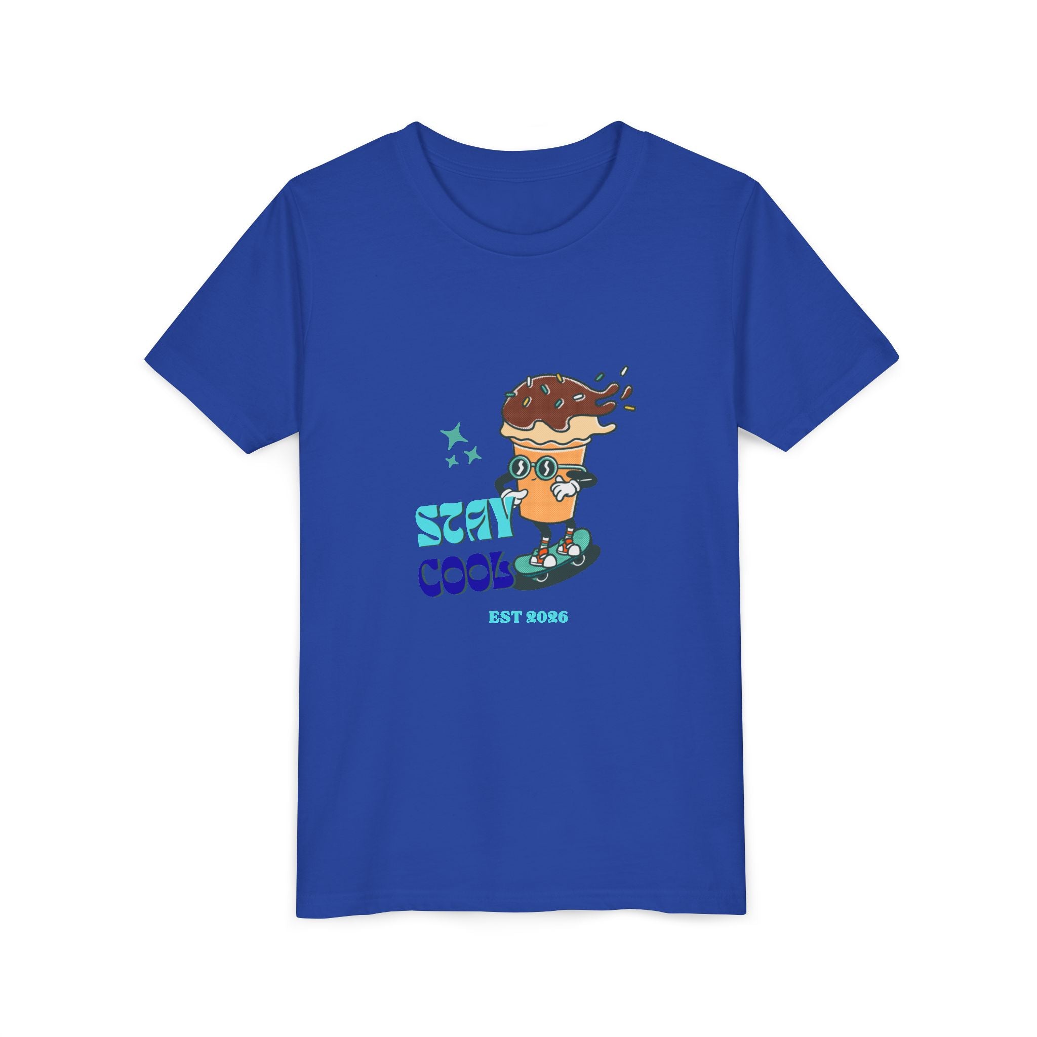 Rad Skateboarding Ice Cream Kids Tee