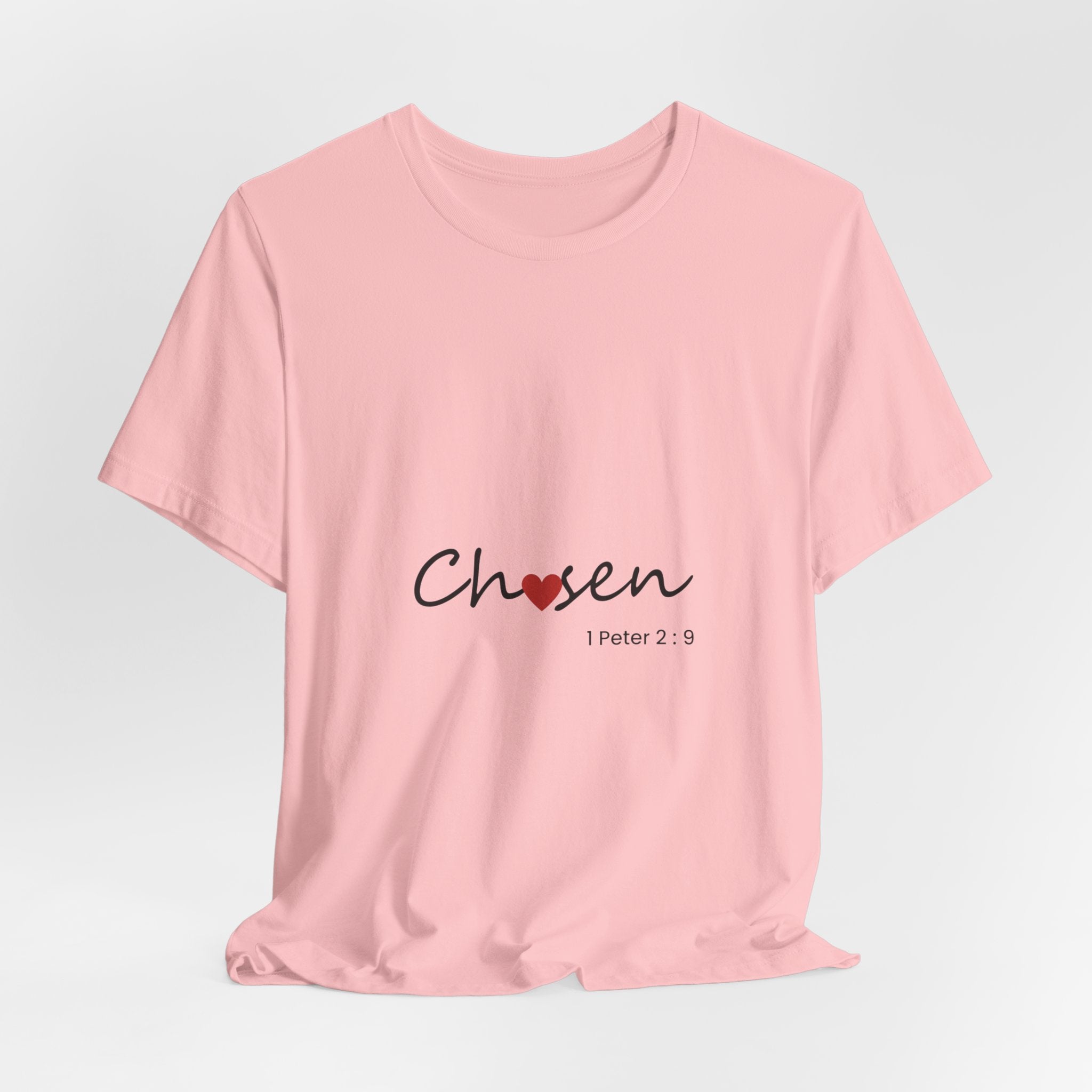 Chosen Heart 1 Peter 2:9 Christian Tee
