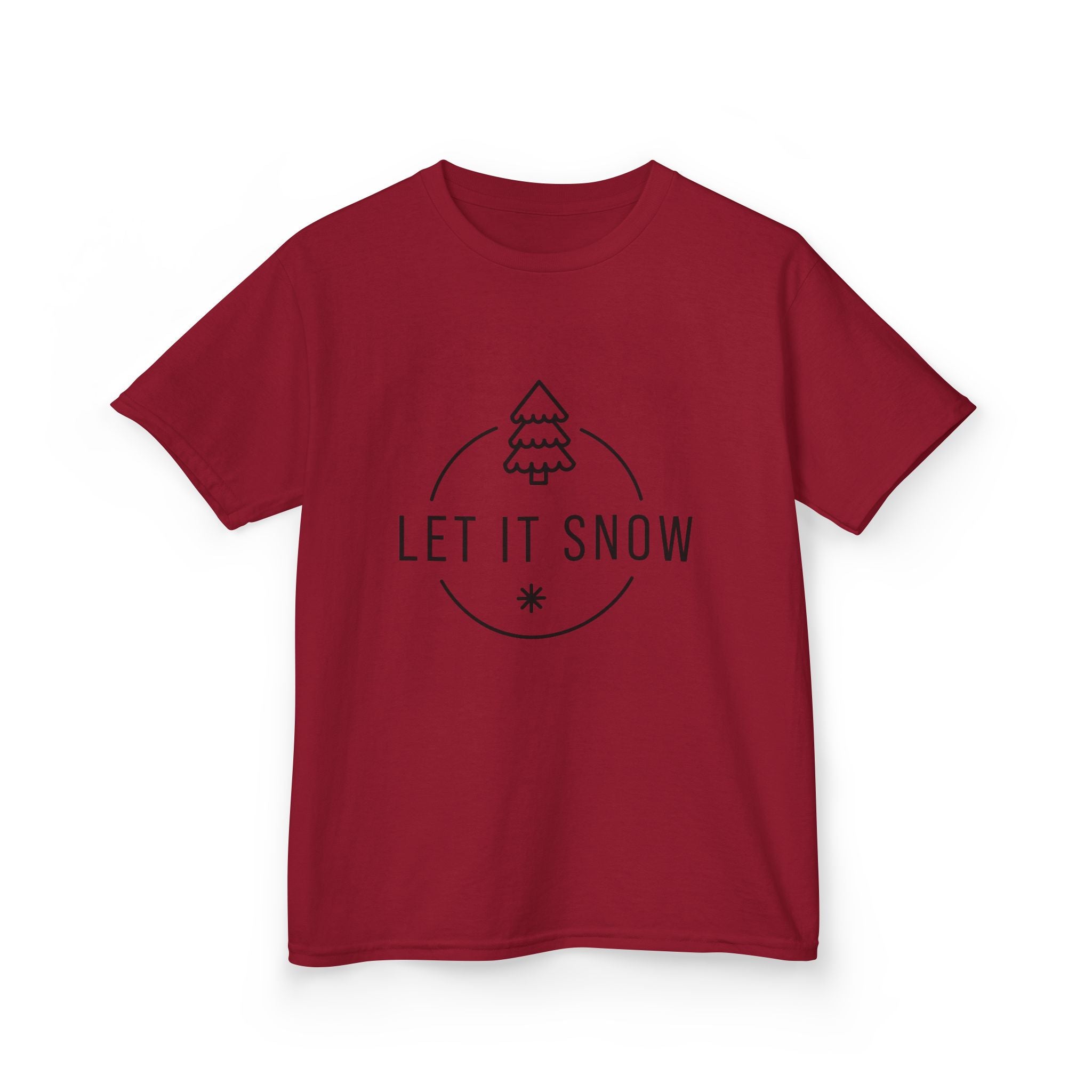 "LET IT SNOW" Holiday Kids T-Shirt