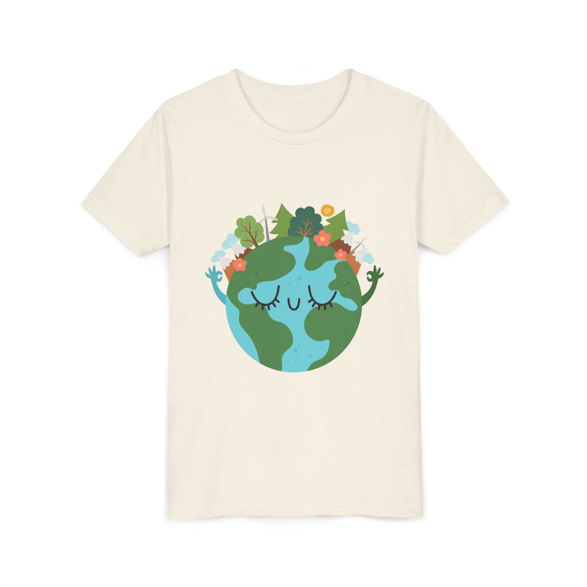 Smiling Mother Earth Youth T-Shirt