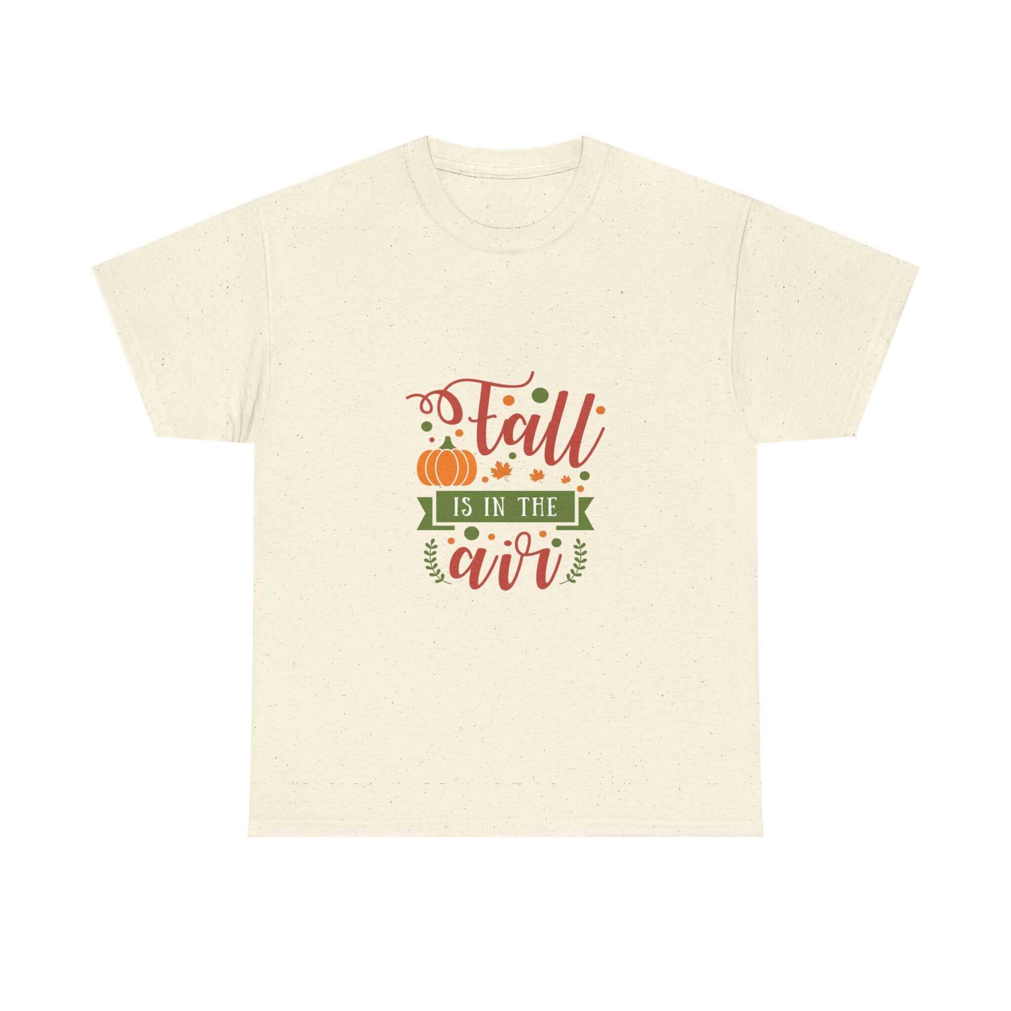 Fall Is in the Air Pumpkin Youth T-Shirt in cream