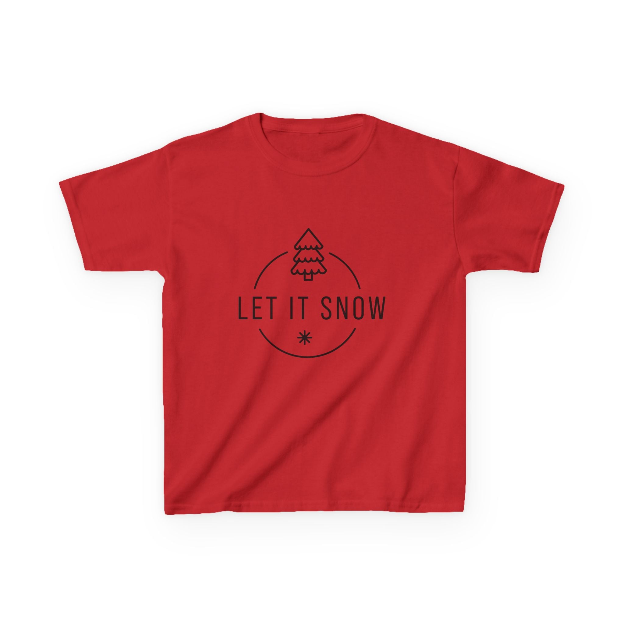 "LET IT SNOW" Holiday Kids T-Shirt