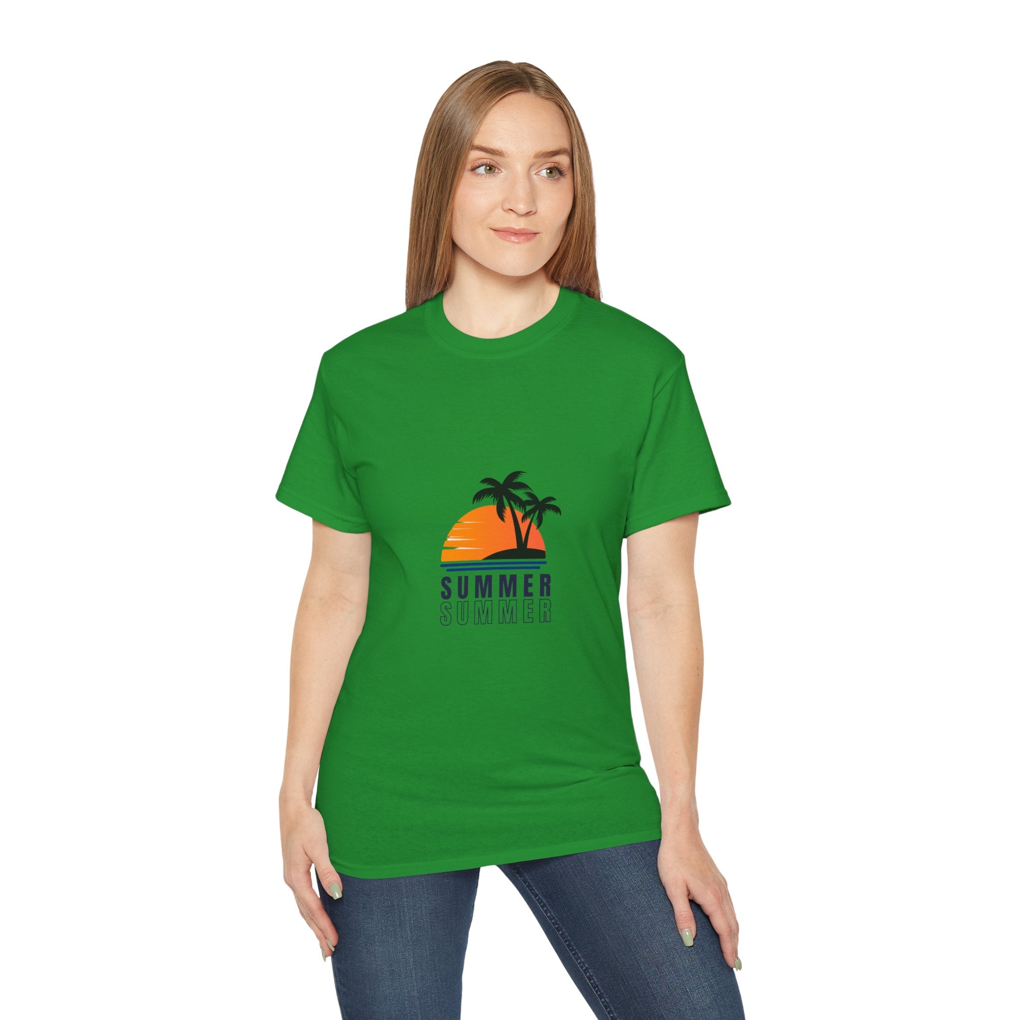 Summer Palm Sunset T-Shirt