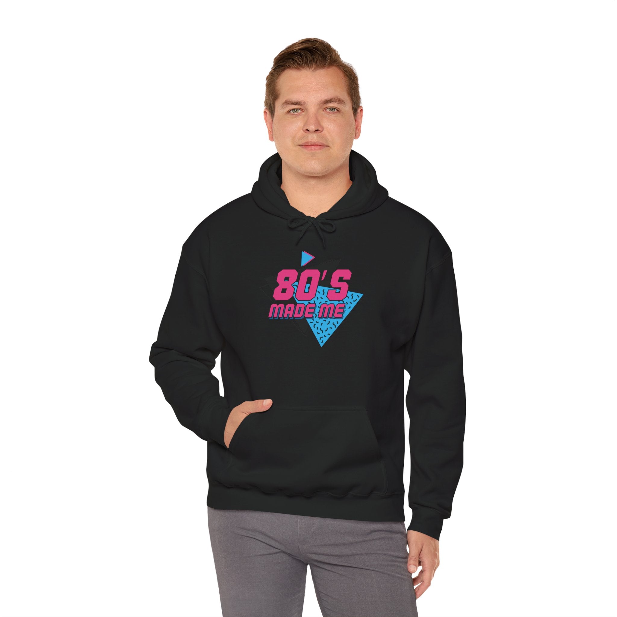 80's Made Me Retro Neon Hoodie