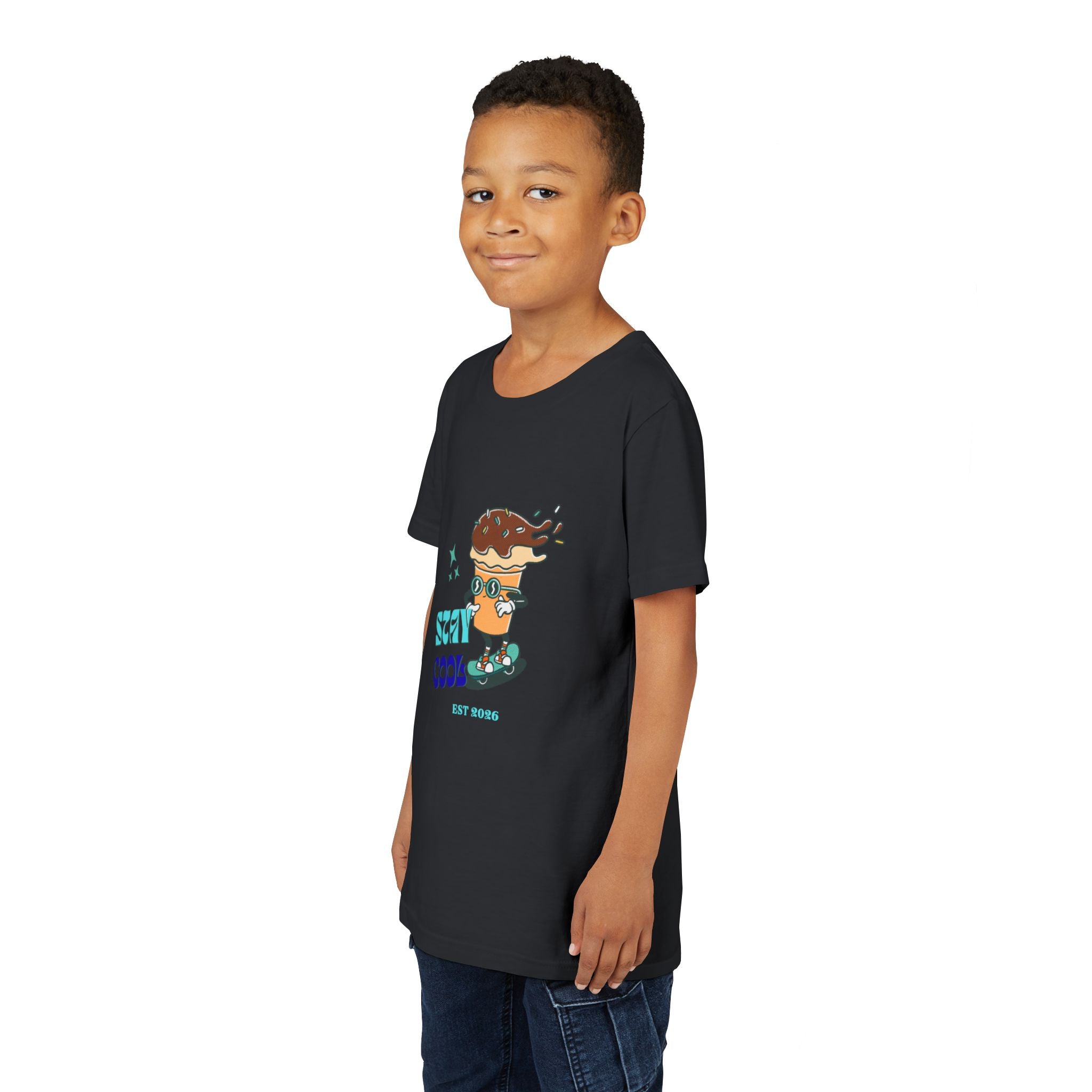 Rad Skateboarding Ice Cream Kids Tee