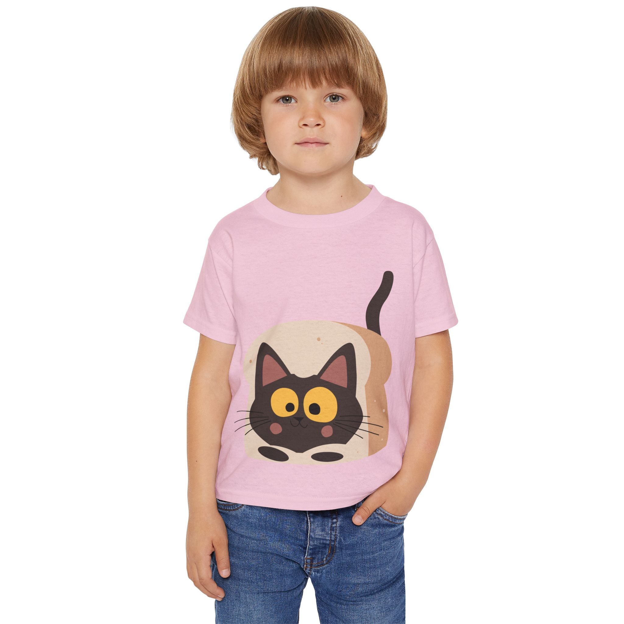 Black Cat in Bread Toddler T-Shirt