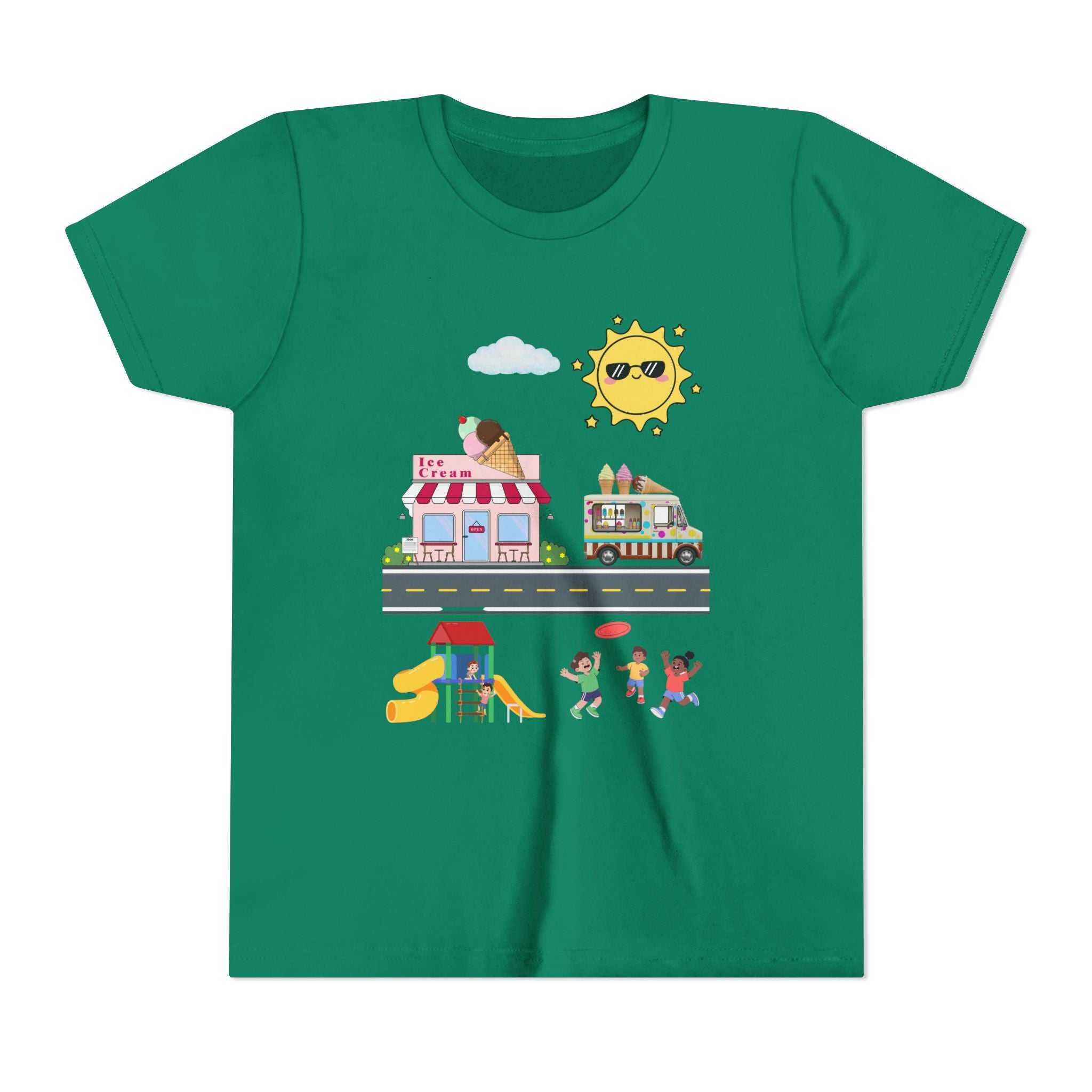 Sunny Playground Street Scene Youth Tee