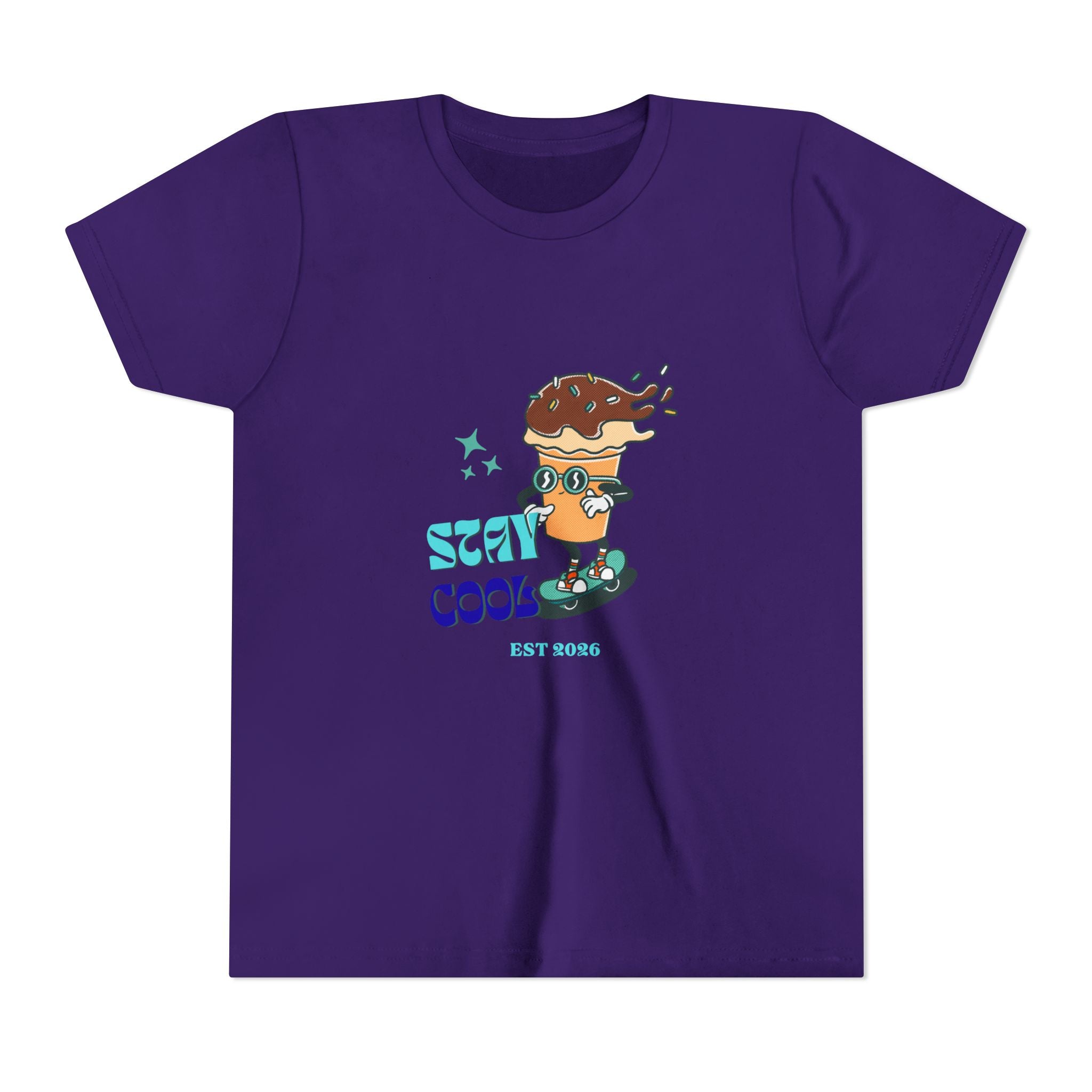 Rad Skateboarding Ice Cream Kids Tee