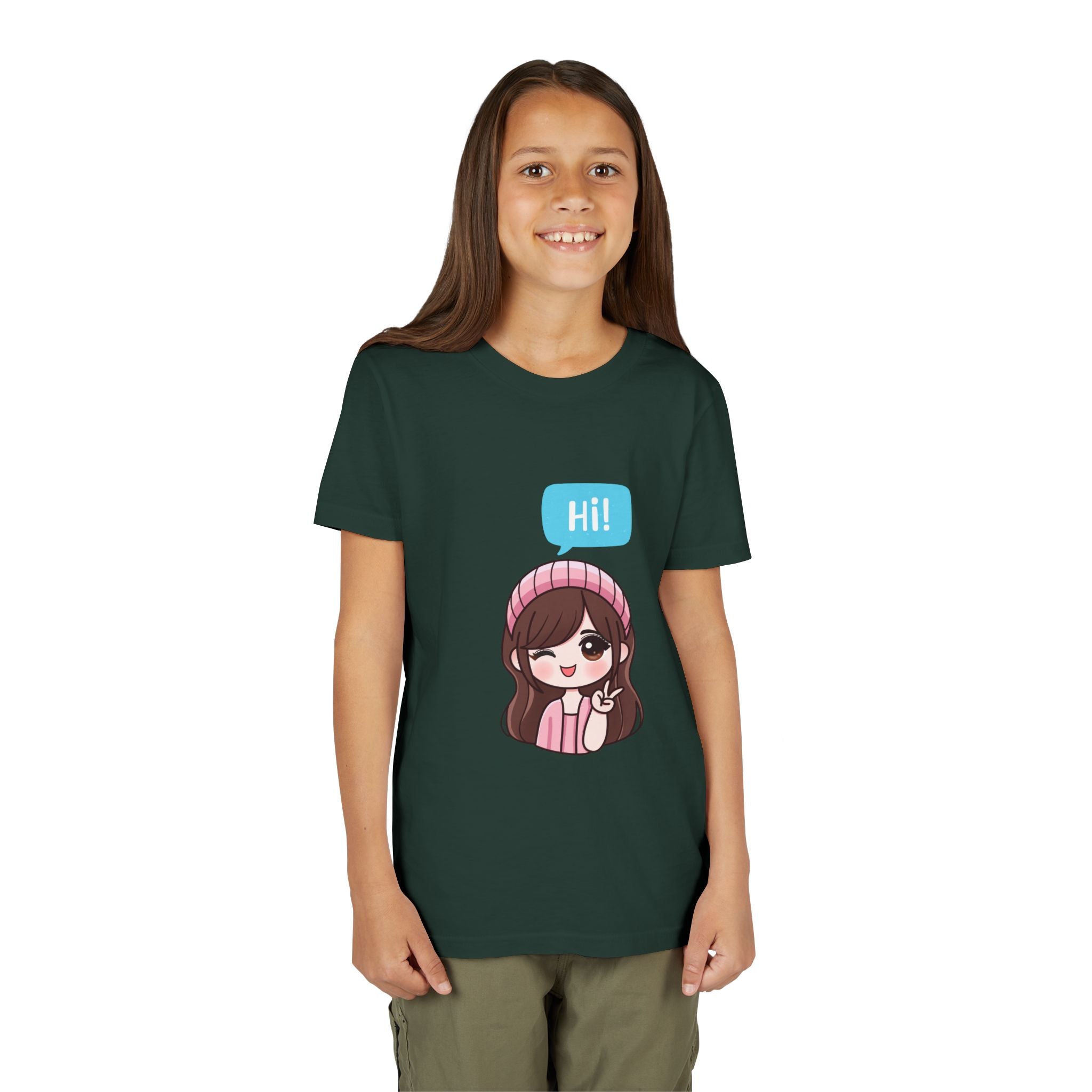 Kawaii Peace Girl Youth Tee