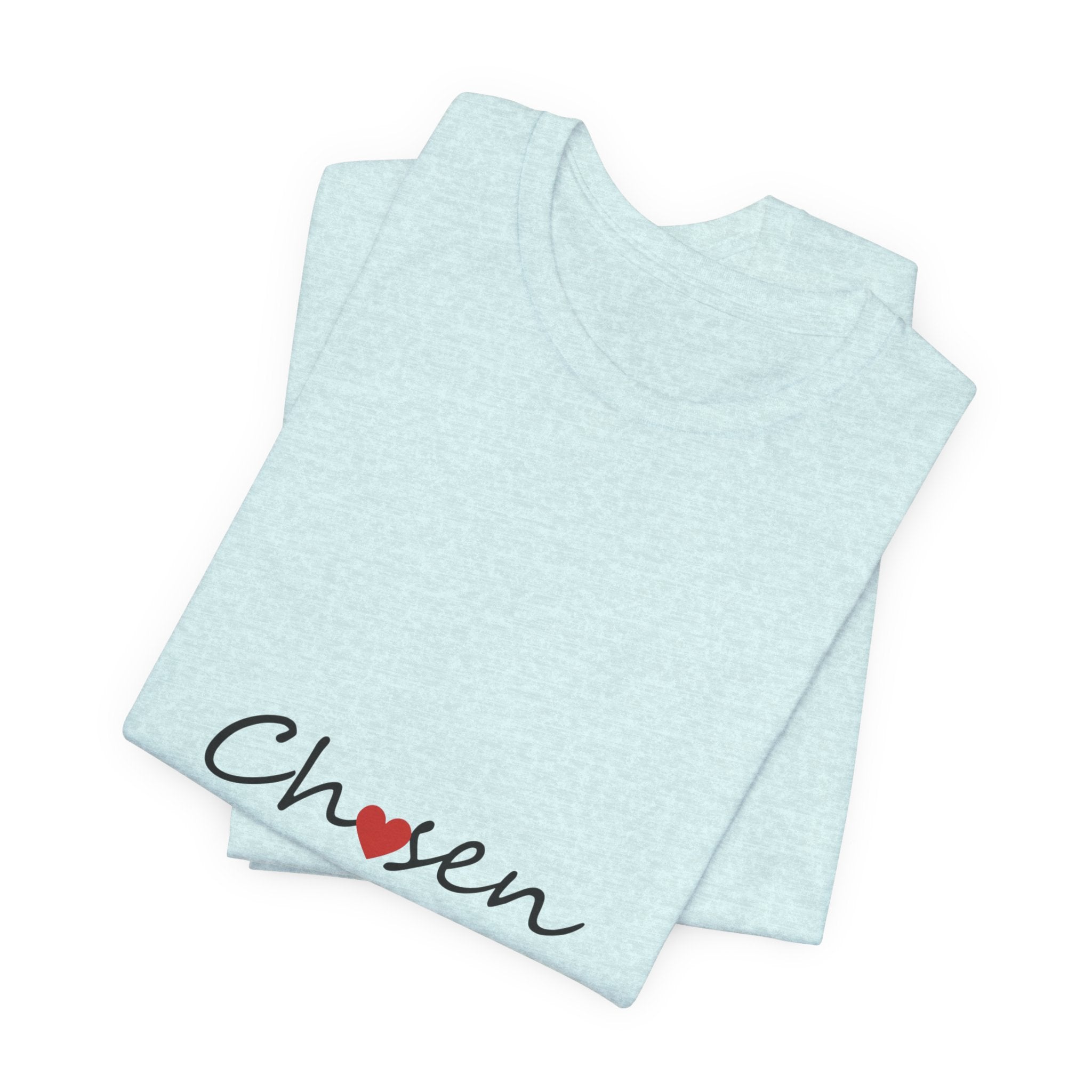 Chosen Heart 1 Peter 2:9 Christian Tee