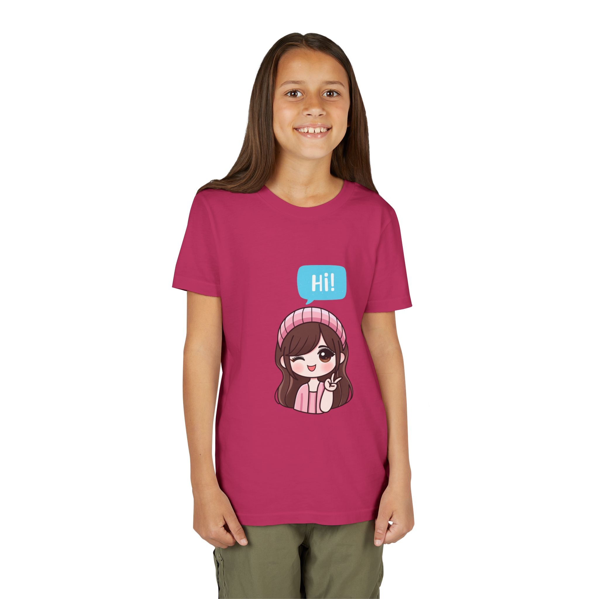 Kawaii Peace Girl Youth Tee