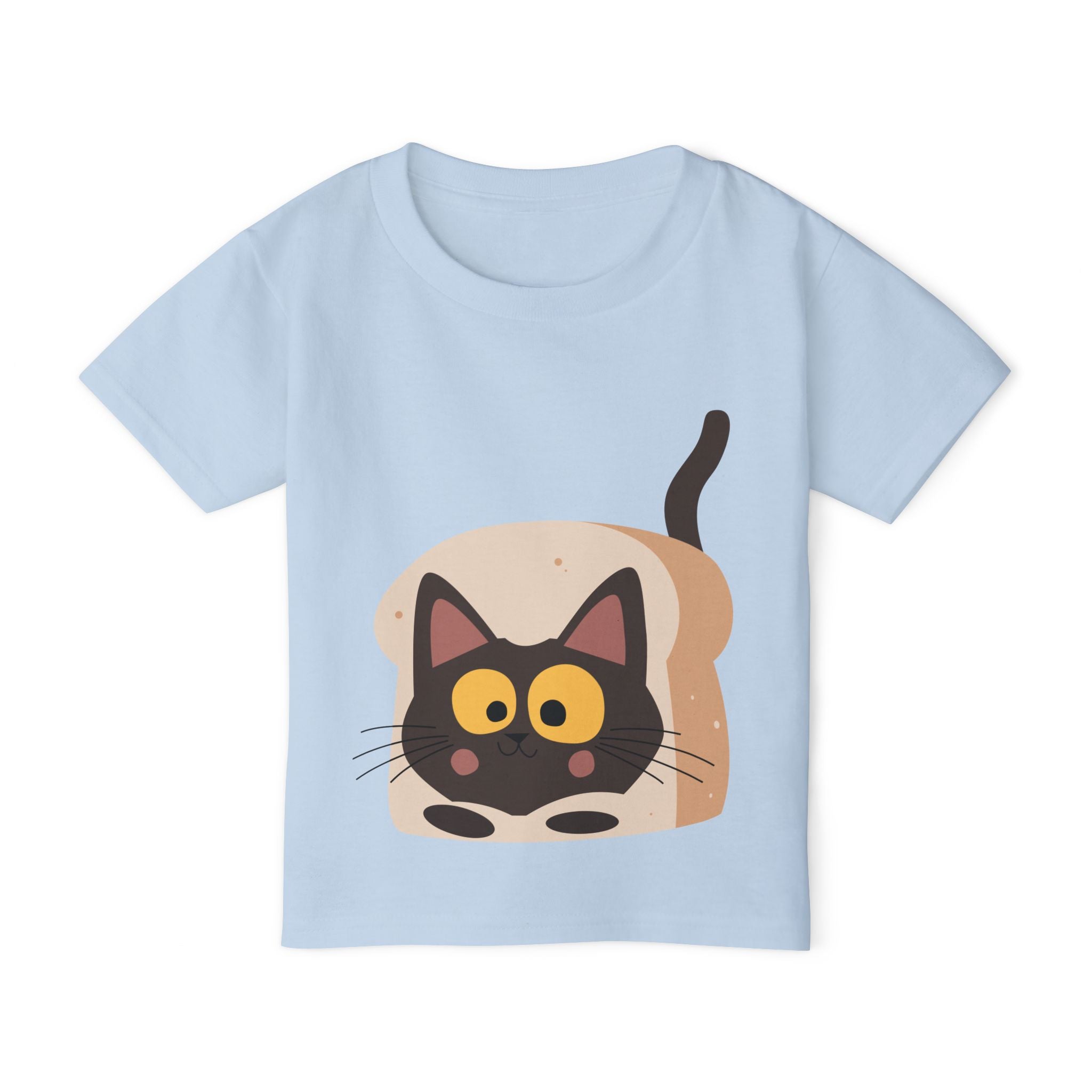 Black Cat in Bread Toddler T-Shirt