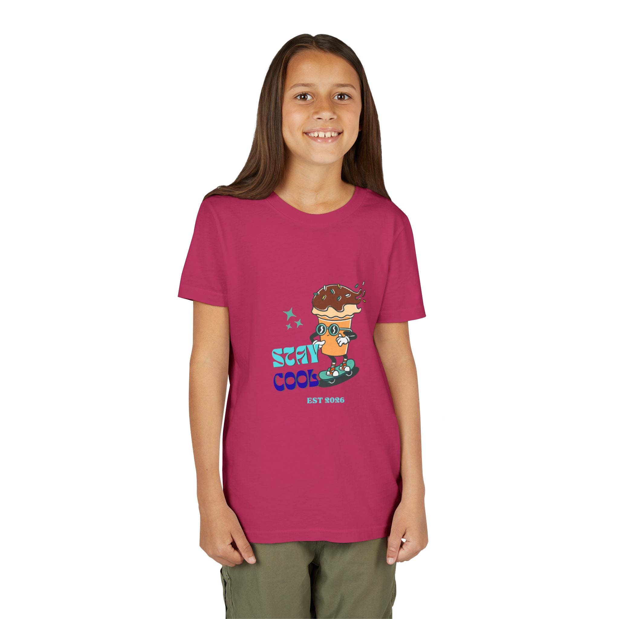 Rad Skateboarding Ice Cream Kids Tee