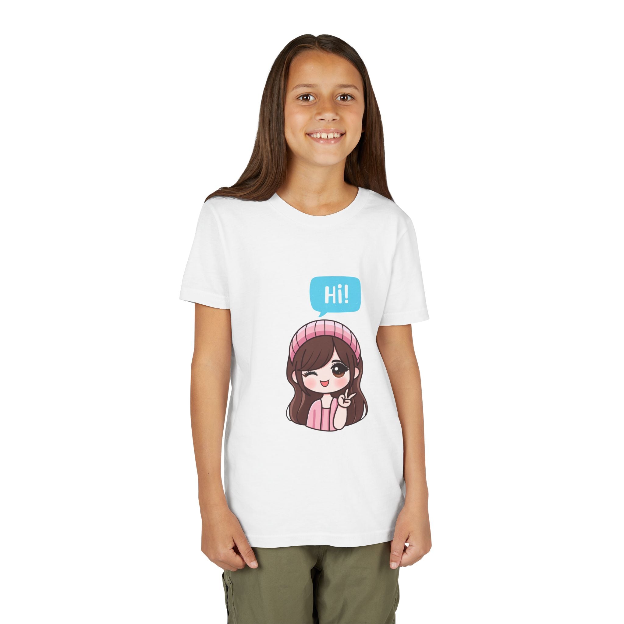 Kawaii Peace Girl Youth Tee